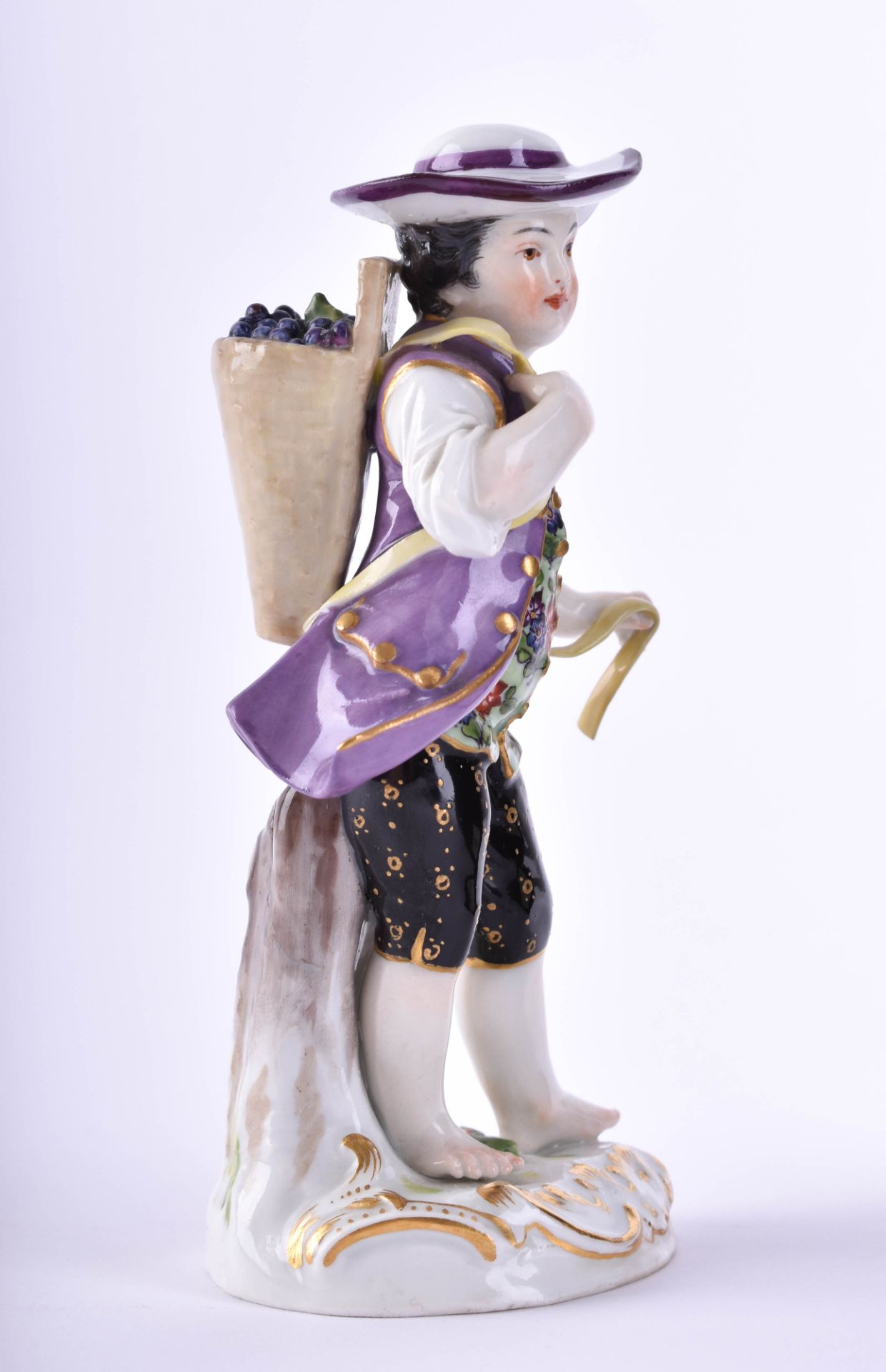  Figure Meissen 19th century - Image 4 of 5