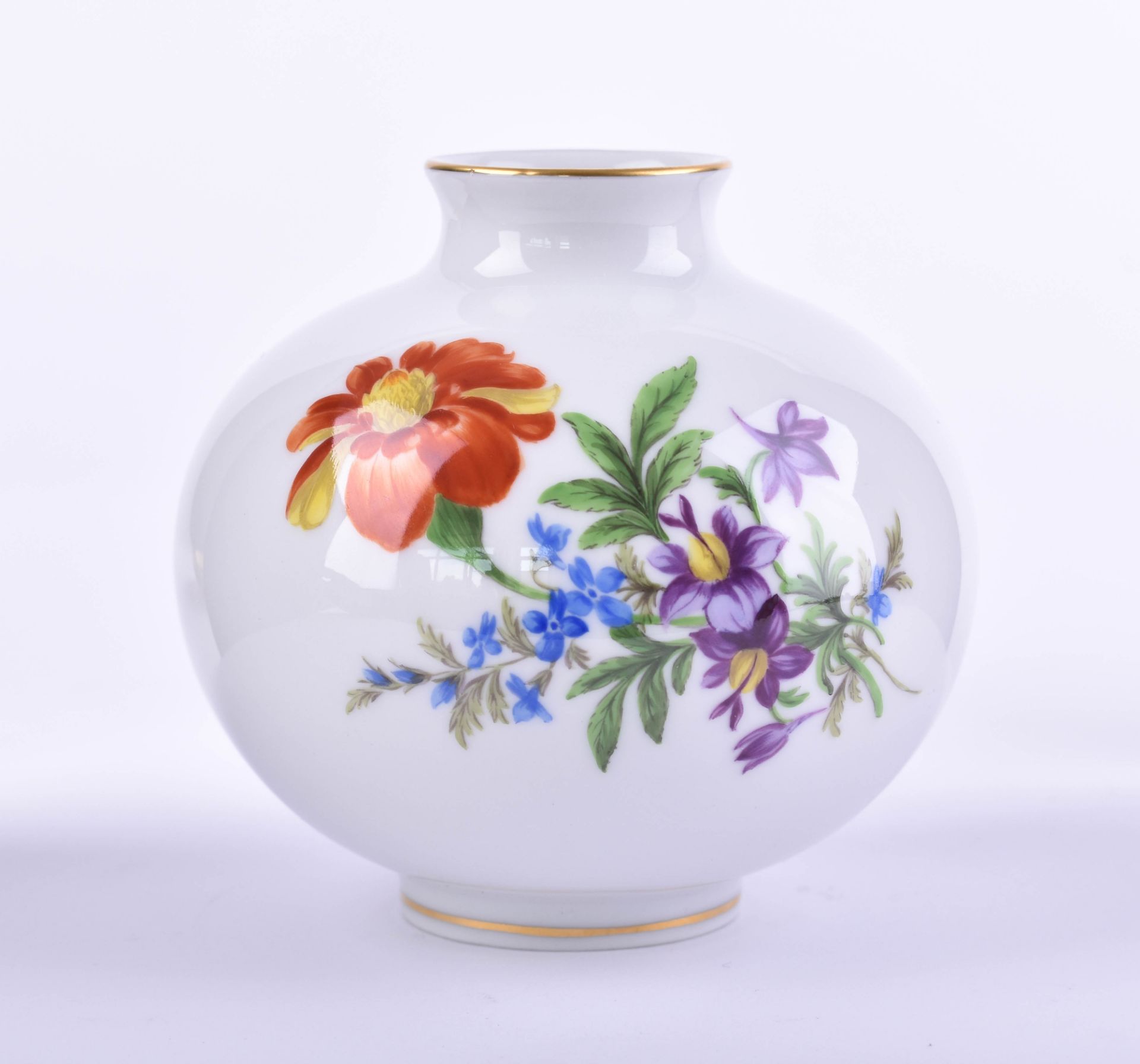  Spherical vase Meissen 