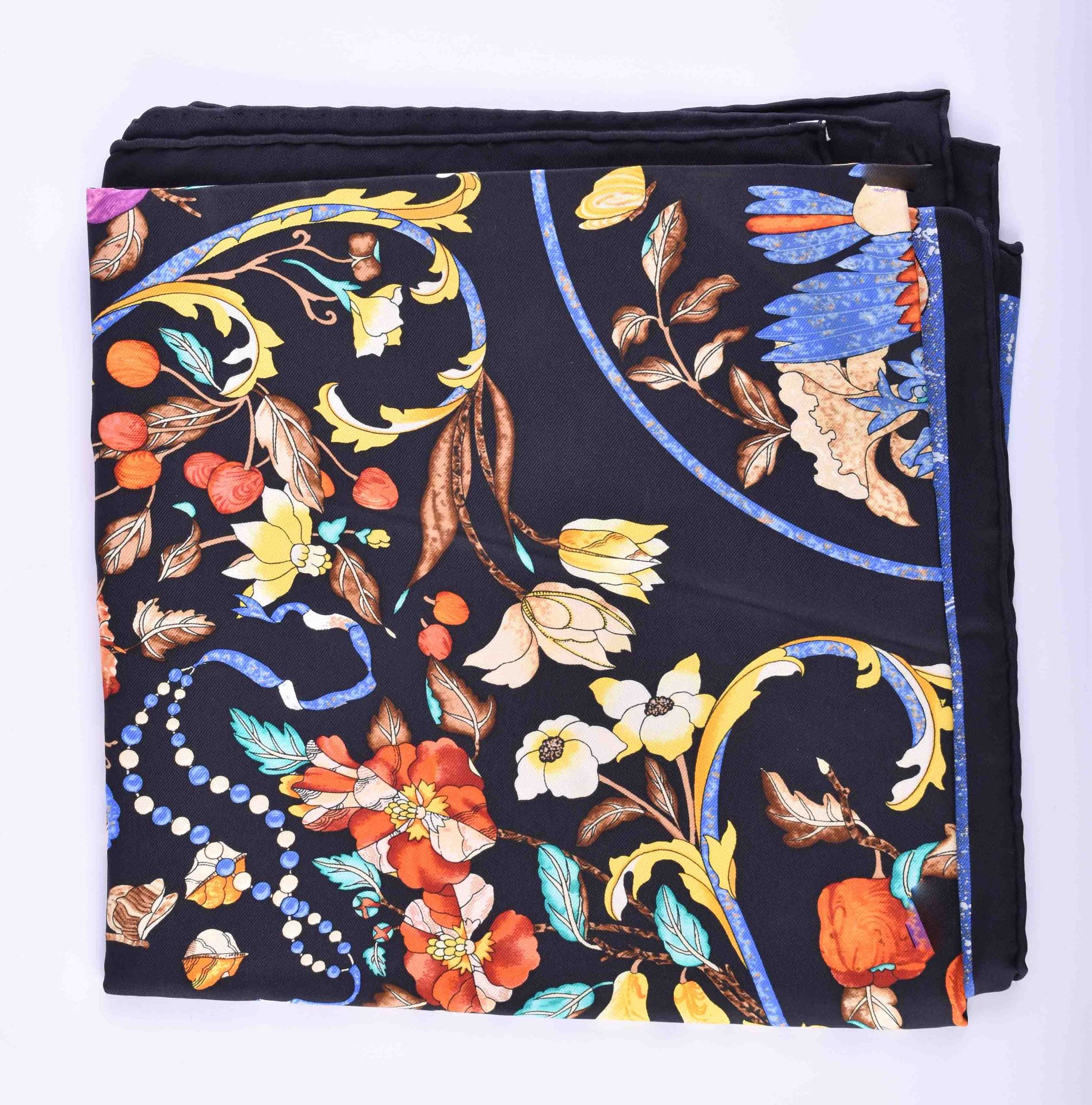  Silk scarf Hermes Paris - Image 2 of 5