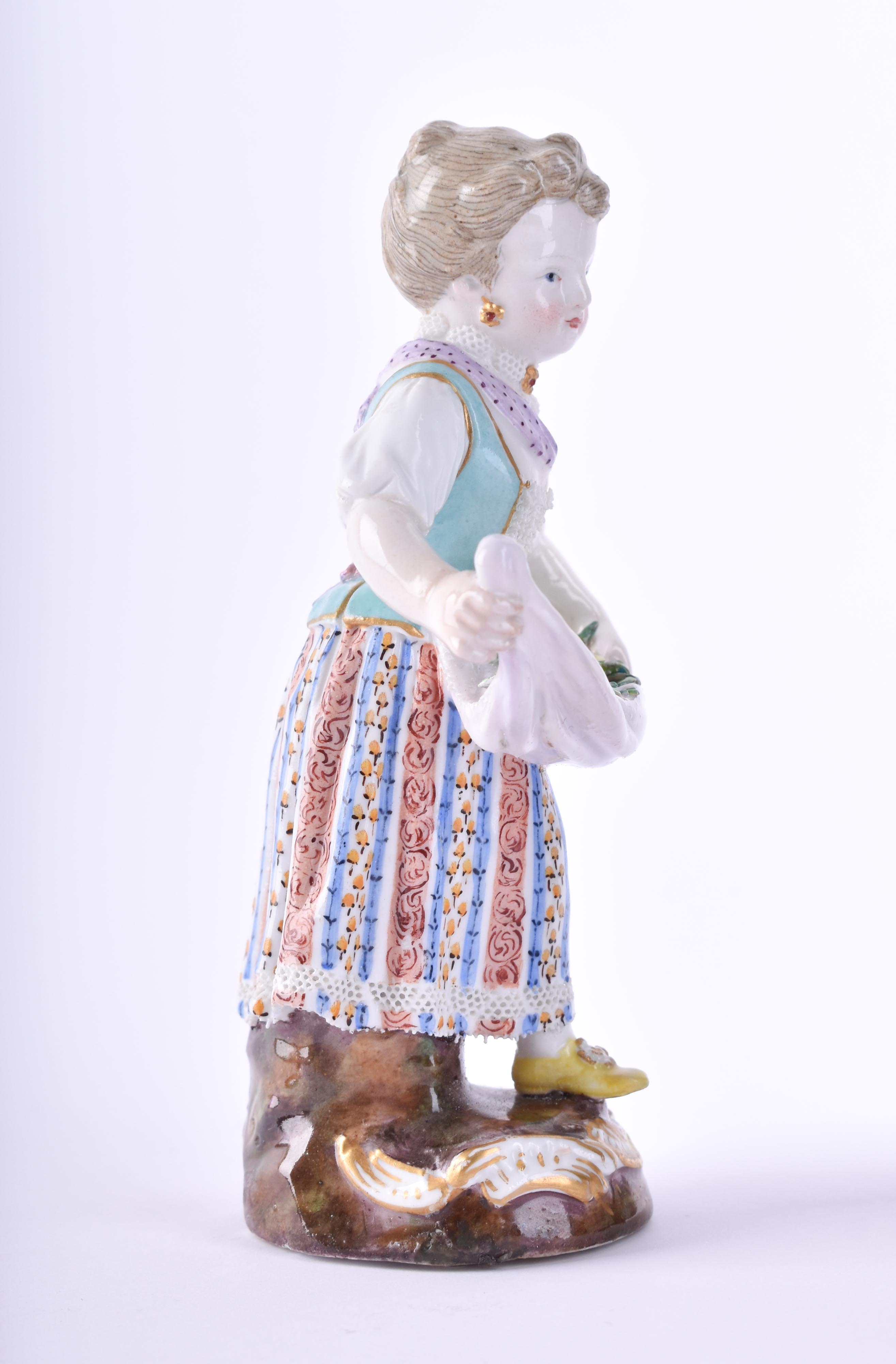  Figure Meissen 19th century - Image 4 of 6