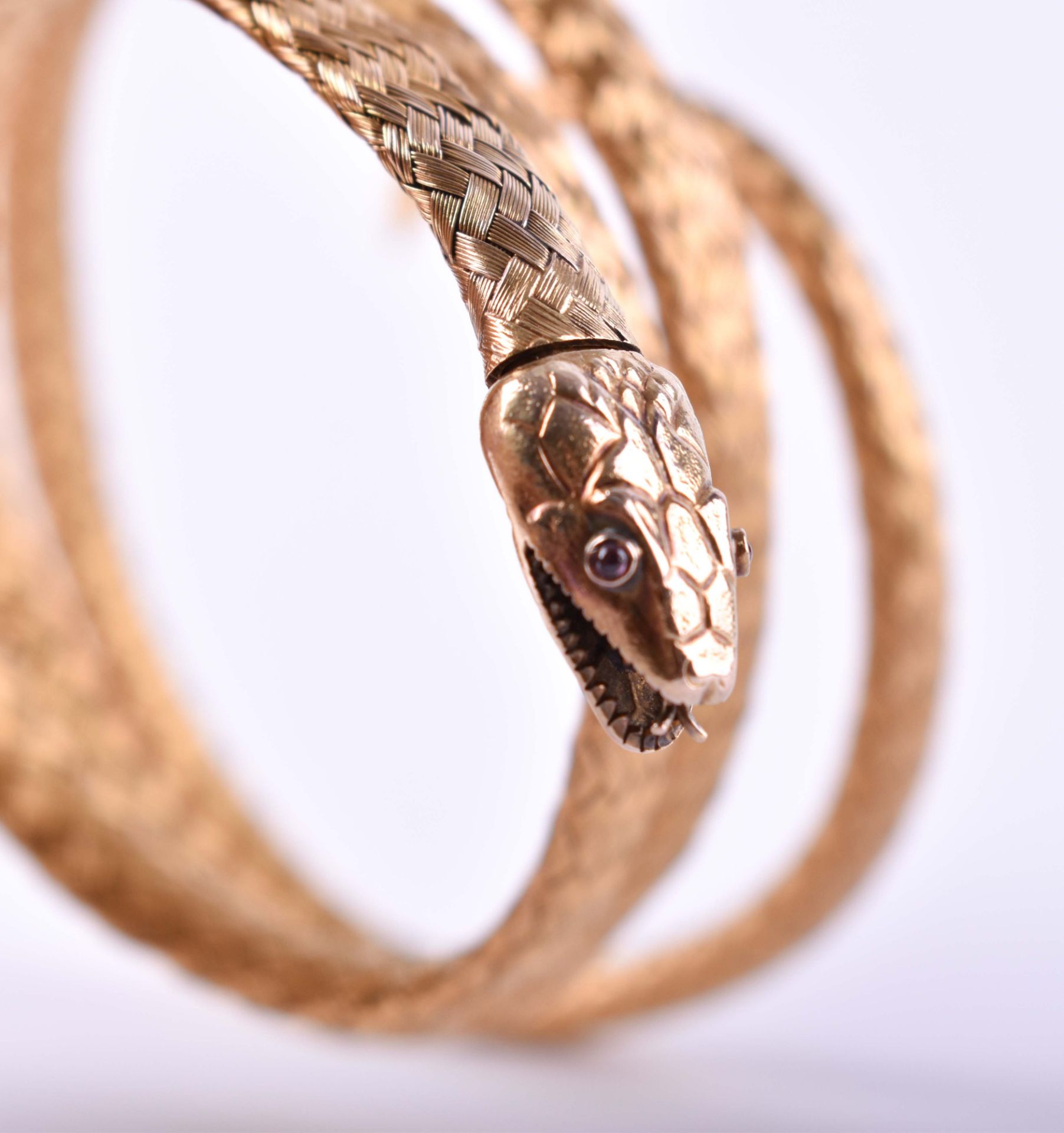  Snake bracelet 19th century - Image 2 of 4