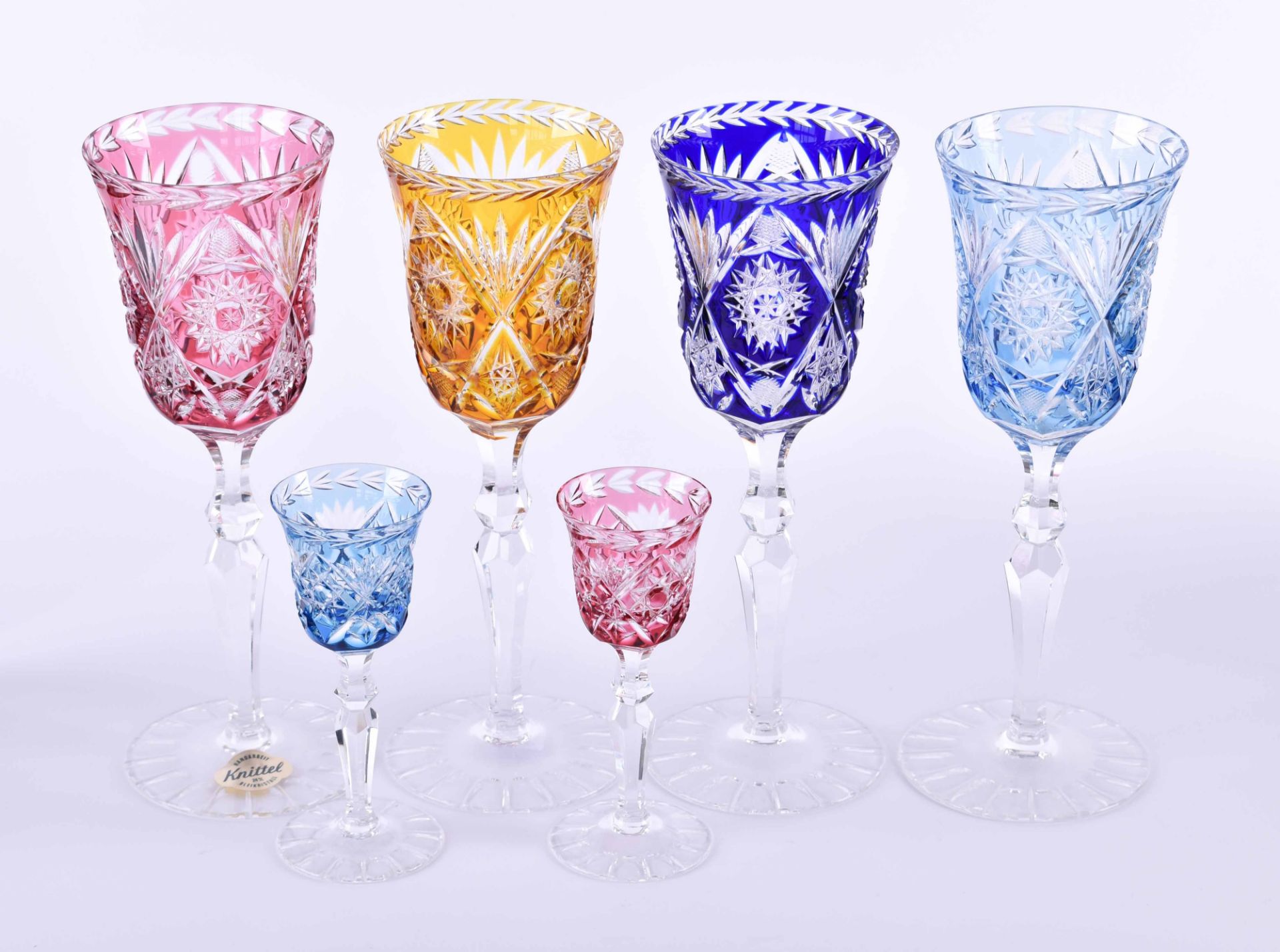  A group of crystal glasses - Image 2 of 3