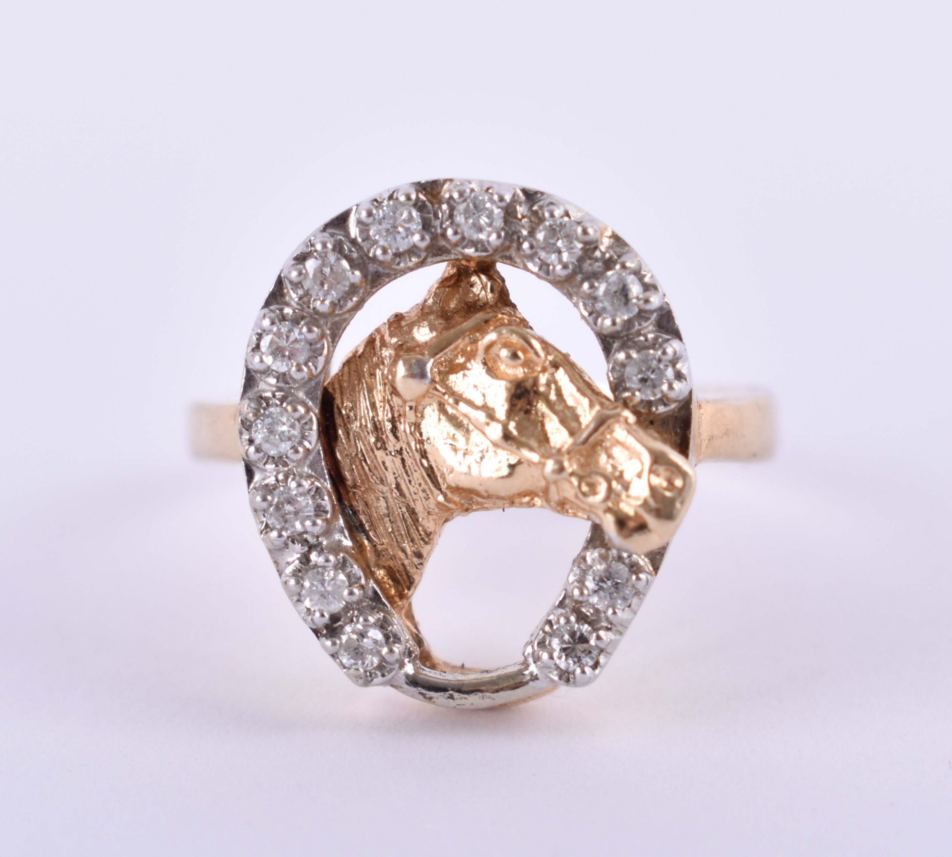  Ladies diamond shoe ring