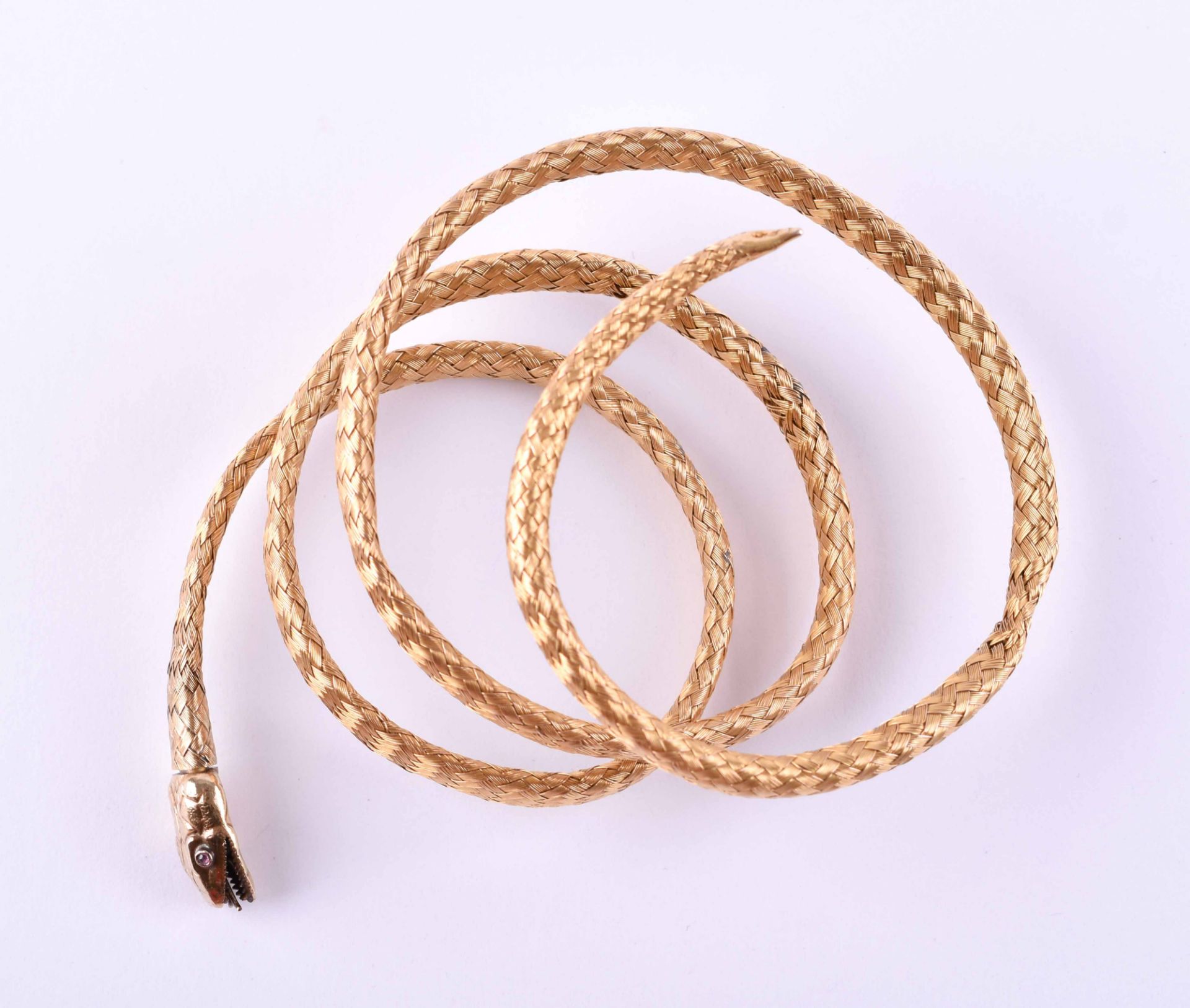  Snake bracelet 19th century - Image 3 of 4