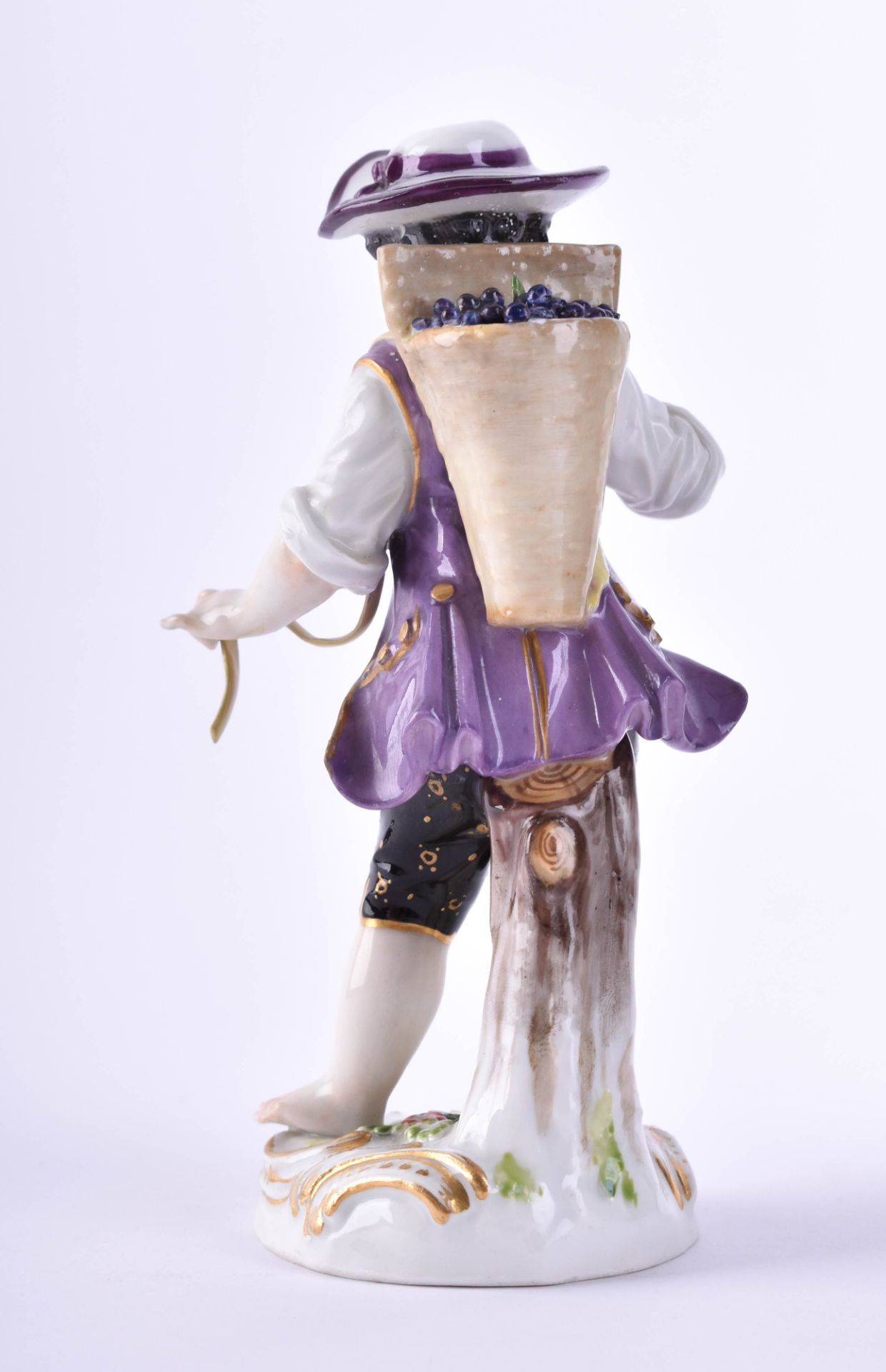  Figure Meissen 19th century - Image 3 of 5