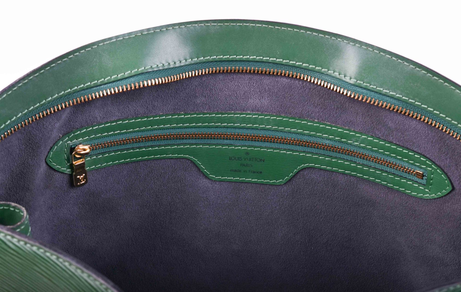  LOUIS VUITTON SAINT JACQUES EPI GREEN - Image 3 of 6