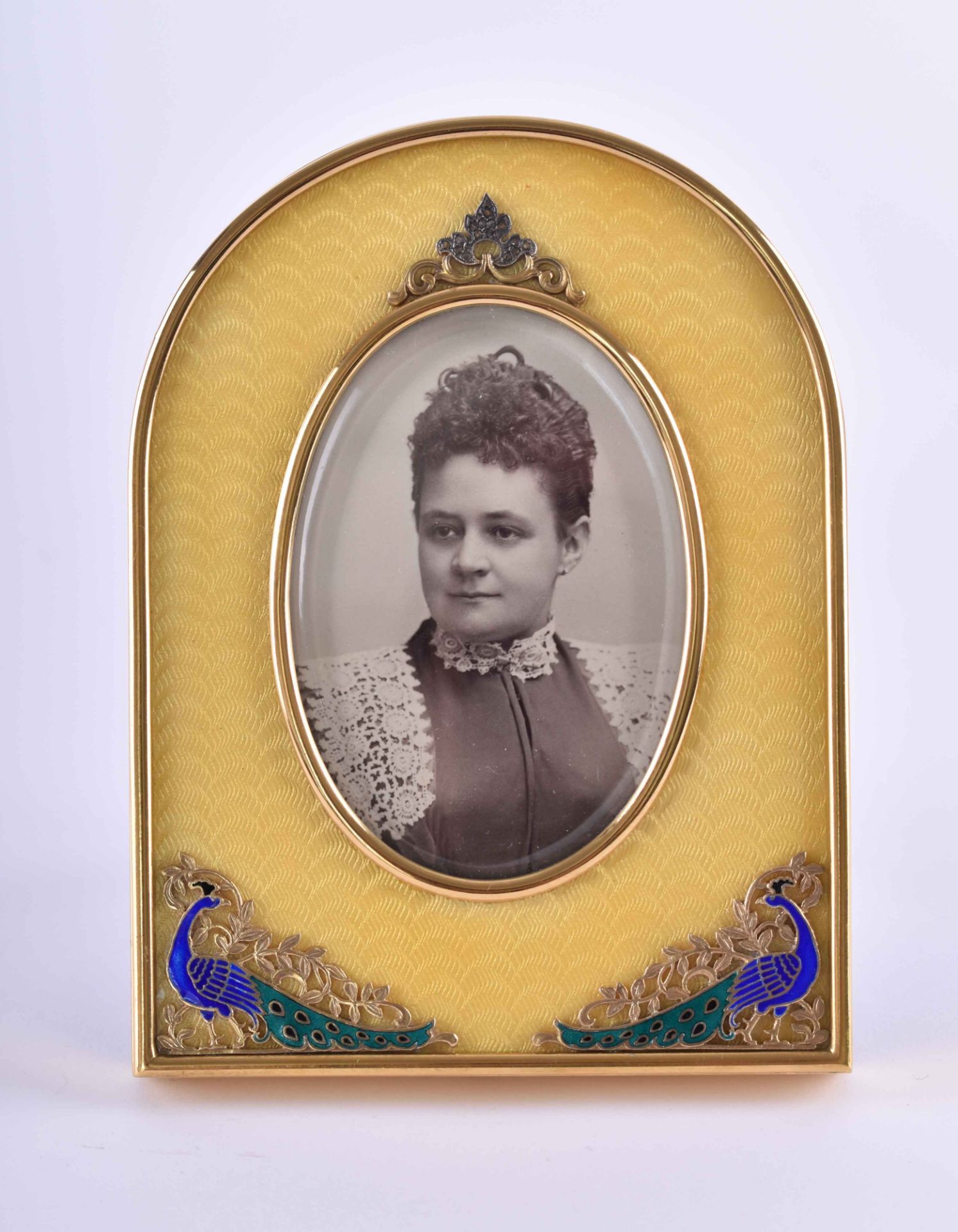 Cloisonne picture frame Russia