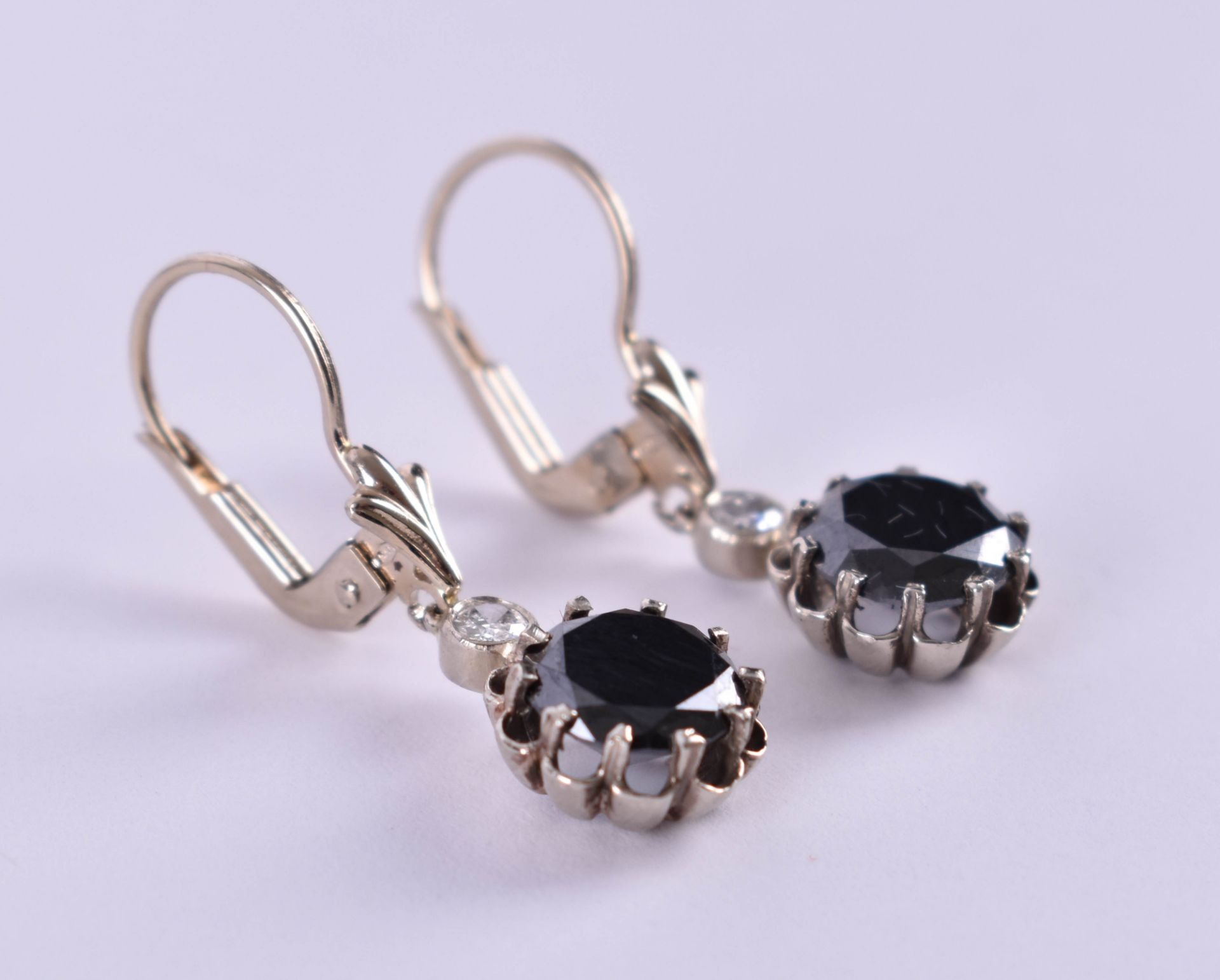  black diamond earrings - Image 2 of 3
