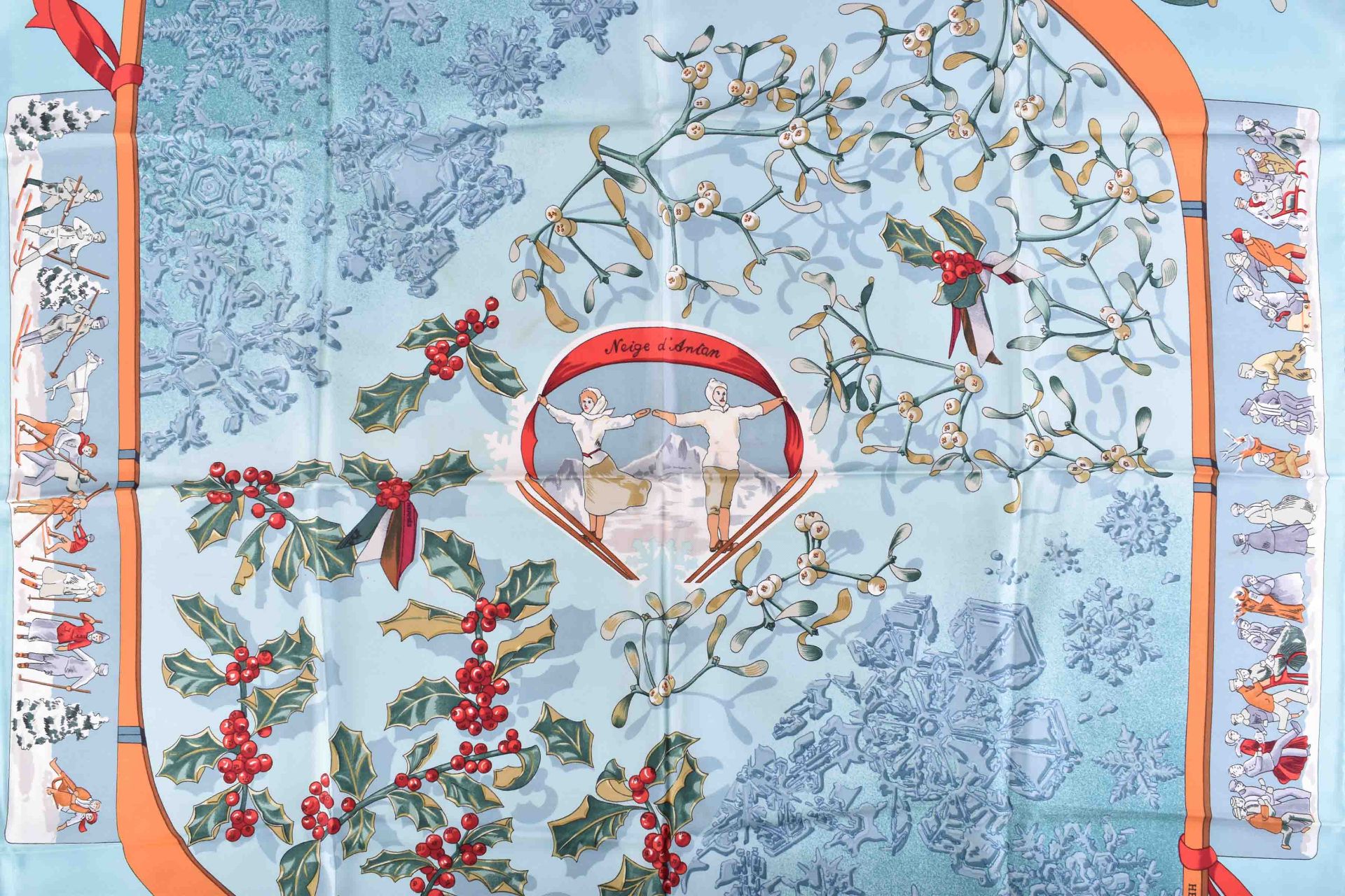  Silk scarf Hermes Paris  - Image 2 of 3