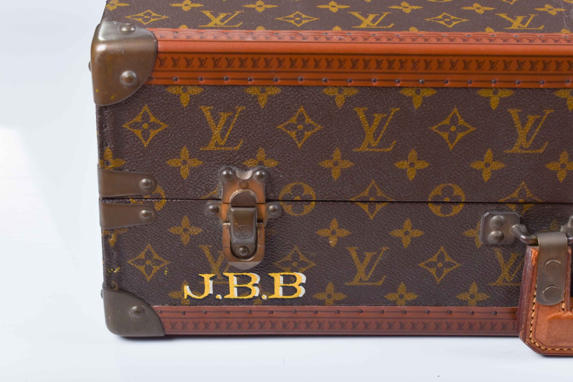  Louis Vuitton vintage suitcase 1950s / 1960s - Image 2 of 4