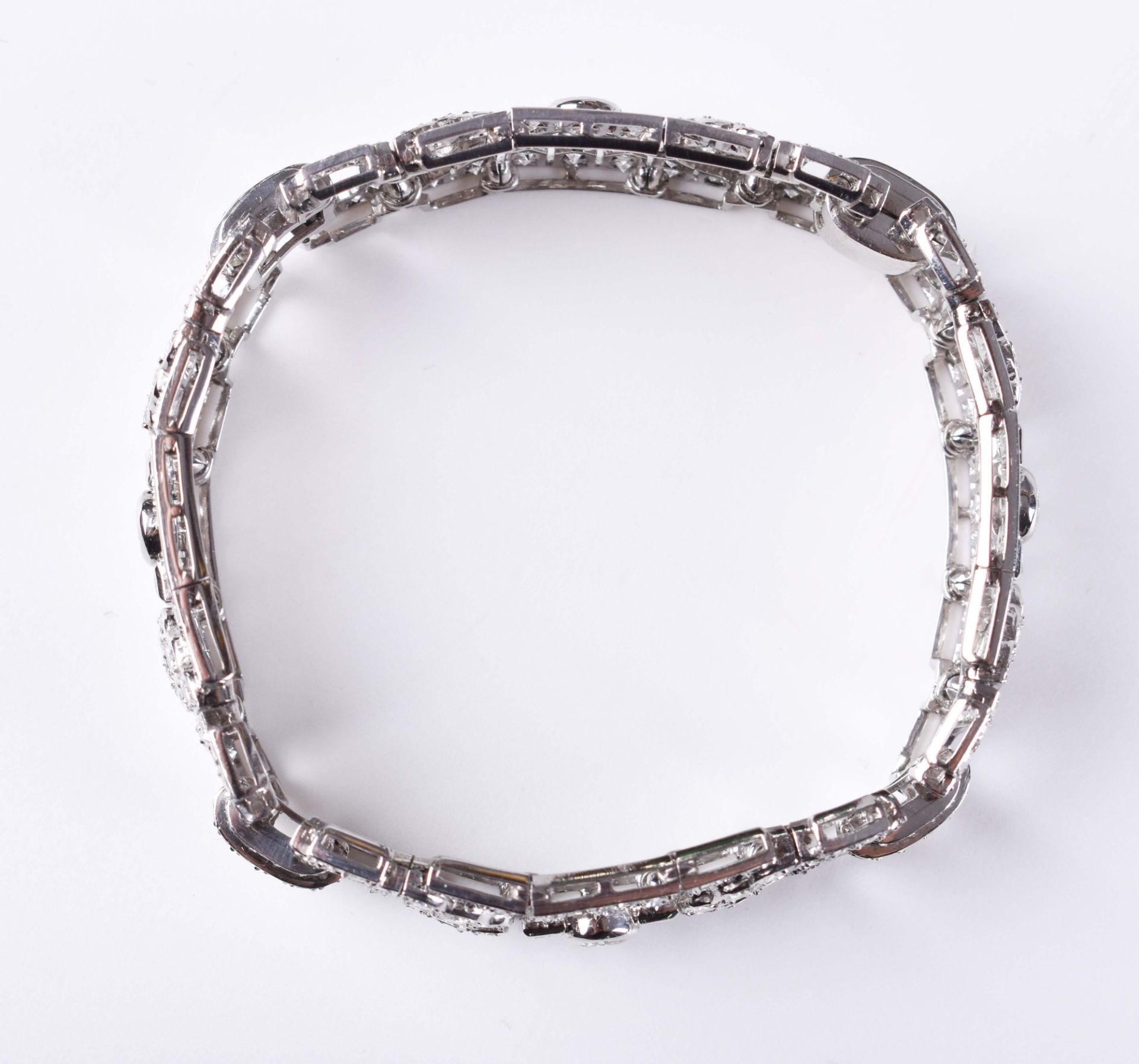  Art Deco diamond bracelet - Image 3 of 6