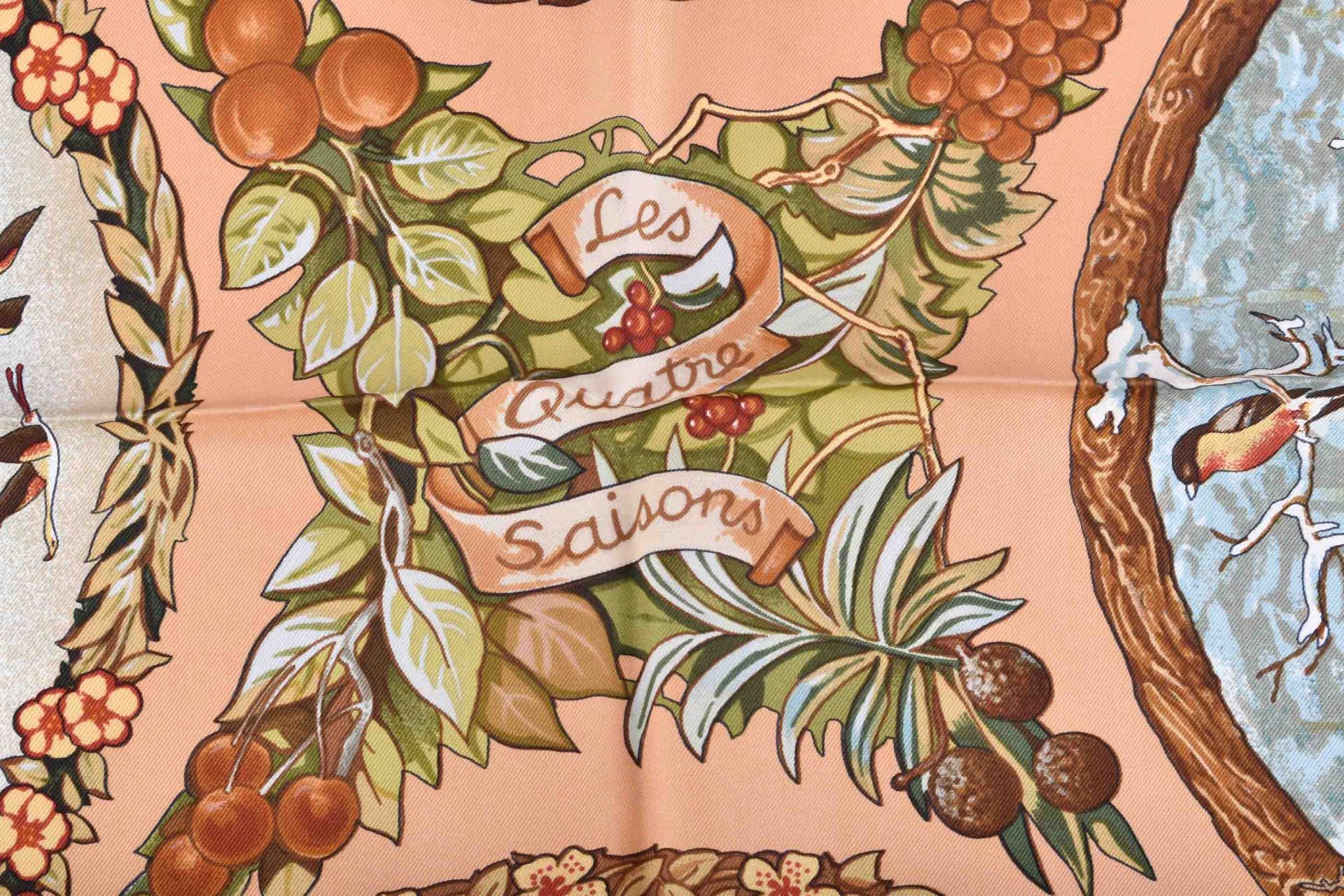  Silk scarf Hermes Paris - Image 3 of 4