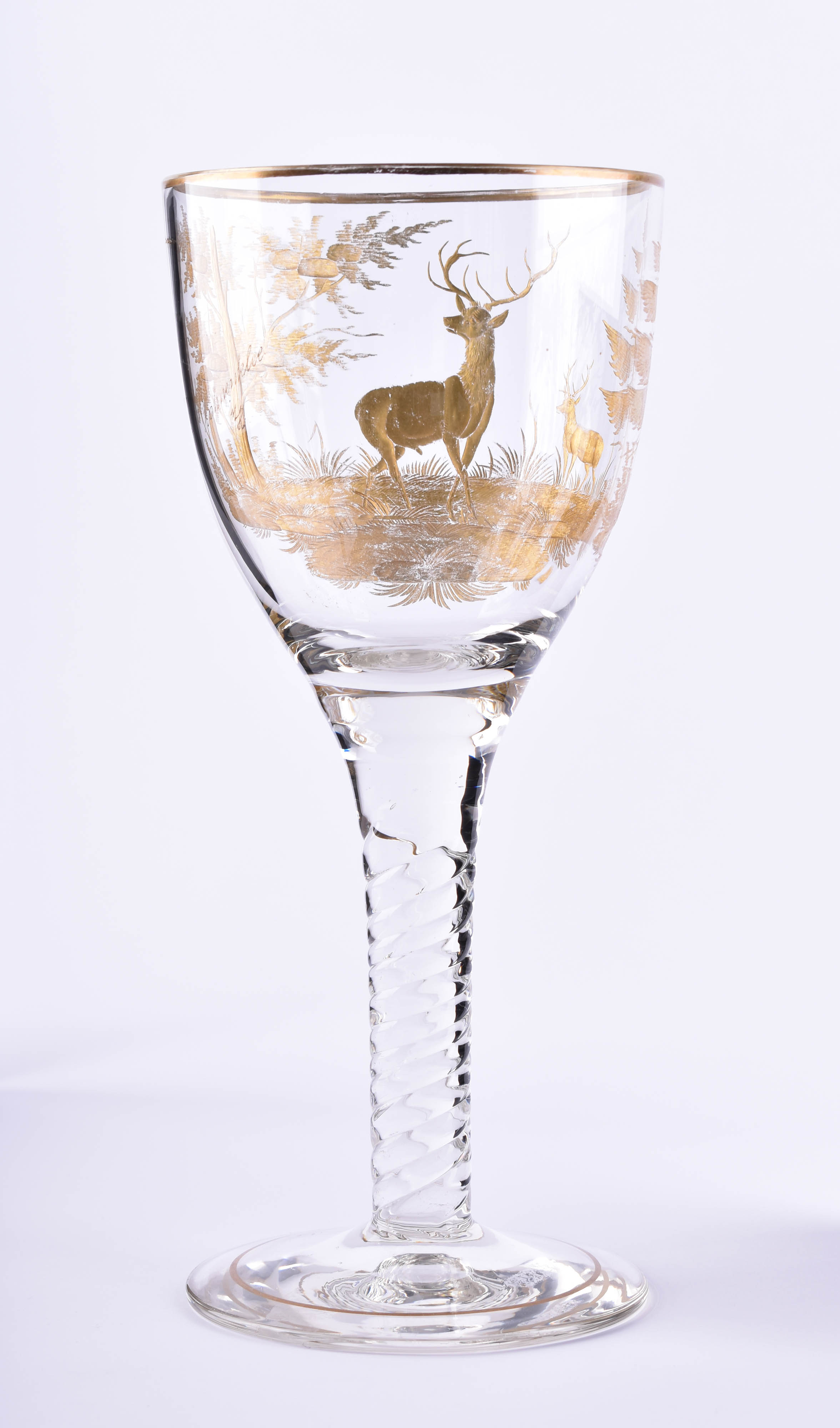  Jäger glass cup around 1920 - Image 2 of 5