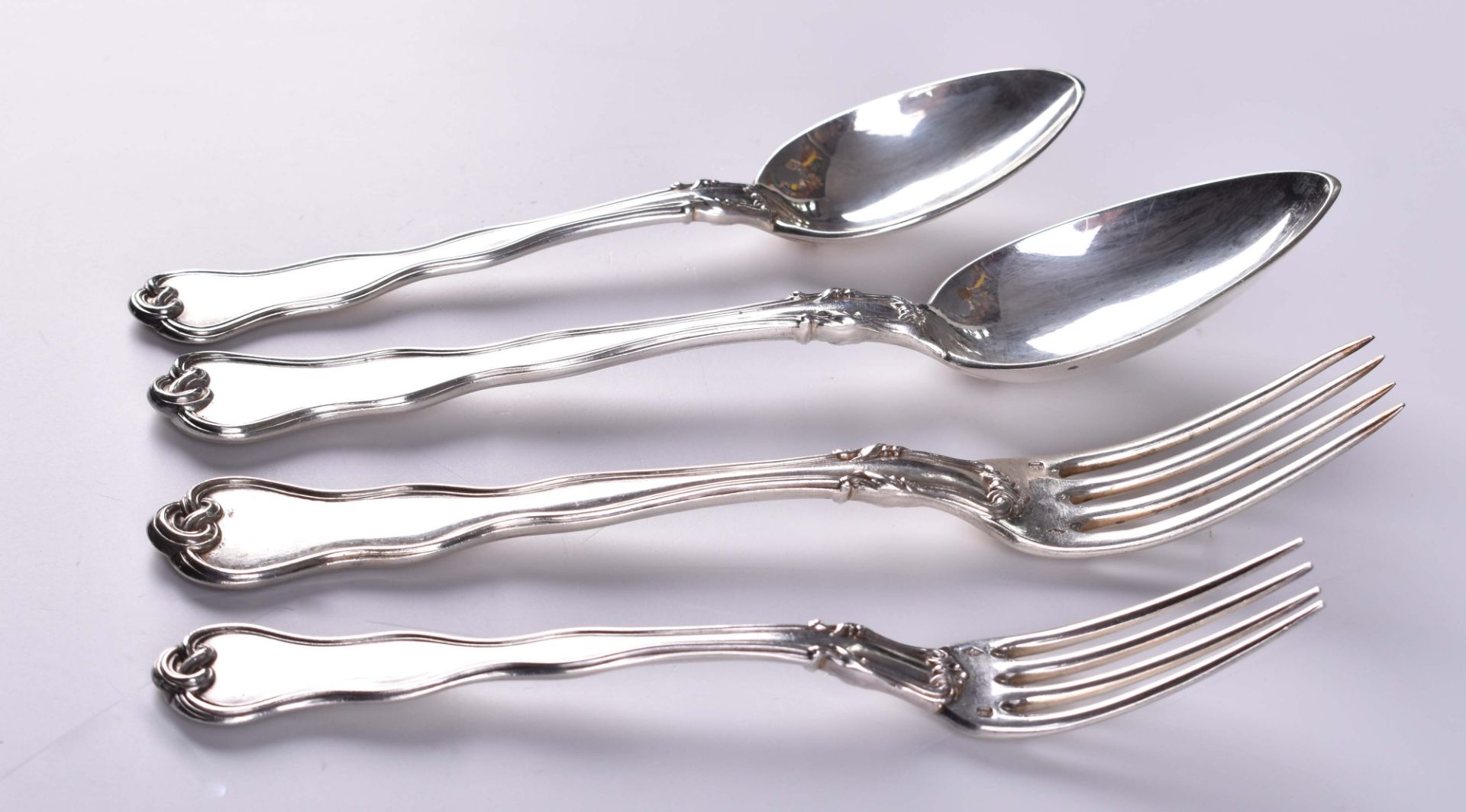  A group of silver cutlery France - Image 2 of 6