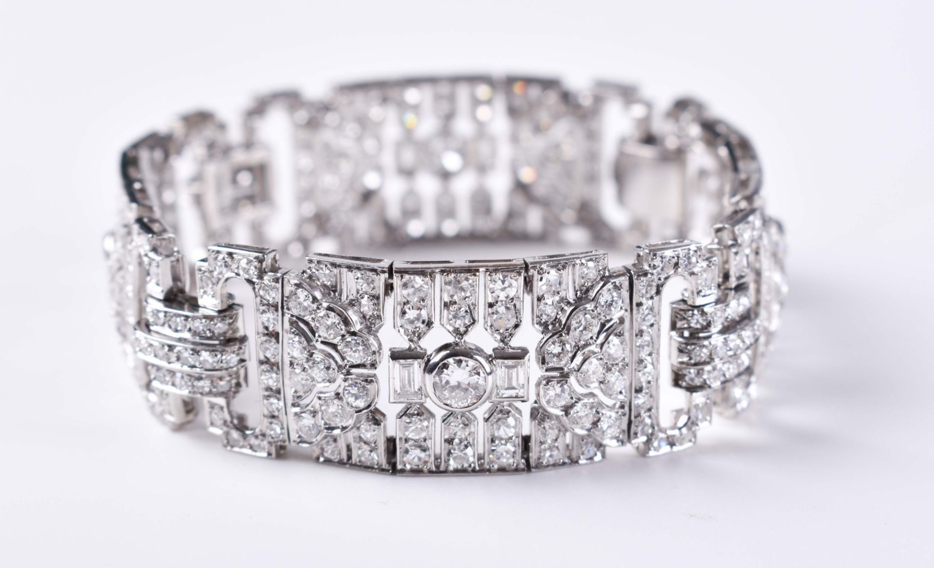  Art Deco diamond bracelet