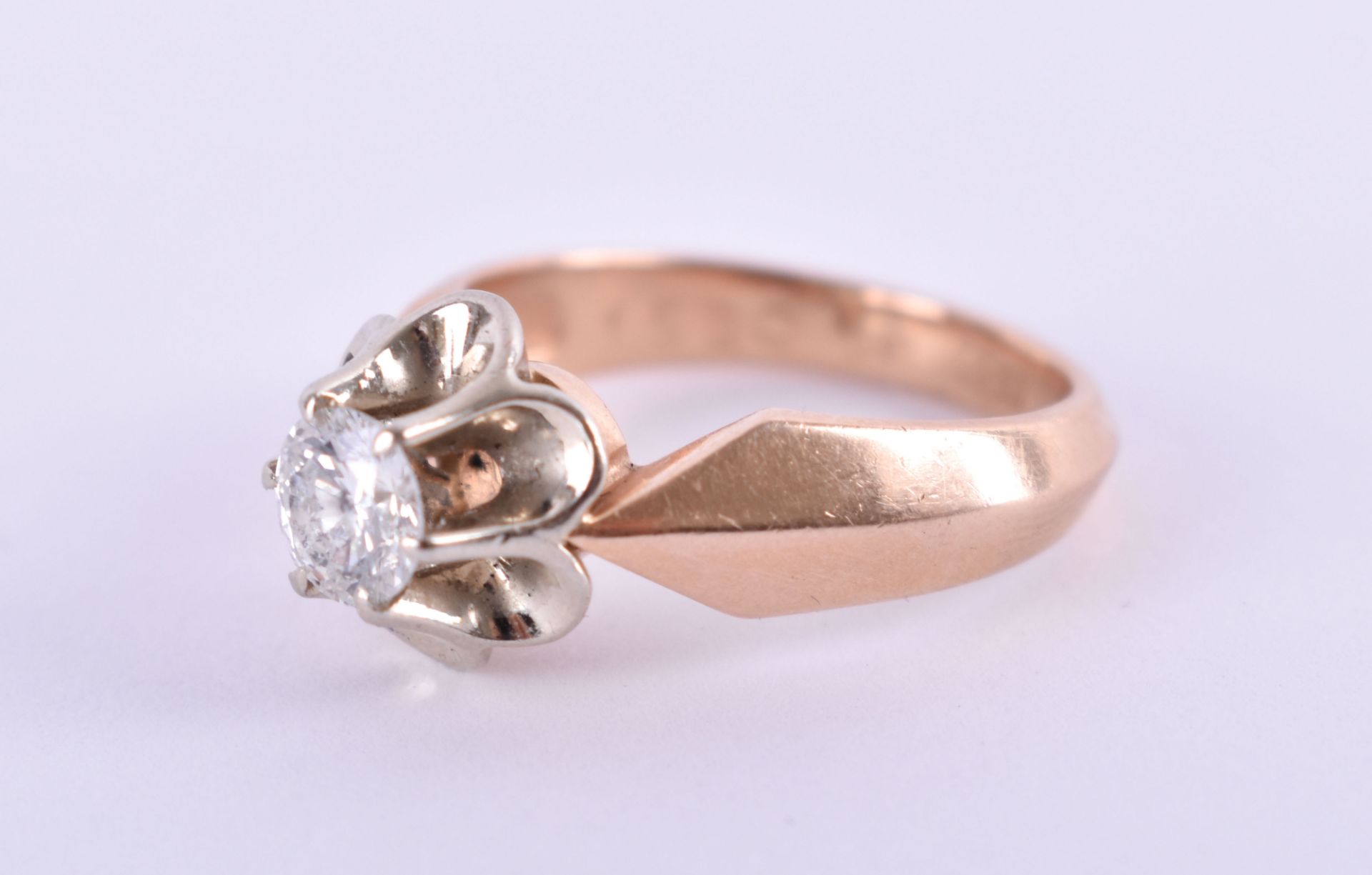  Solitaire diamond ring - Image 3 of 6