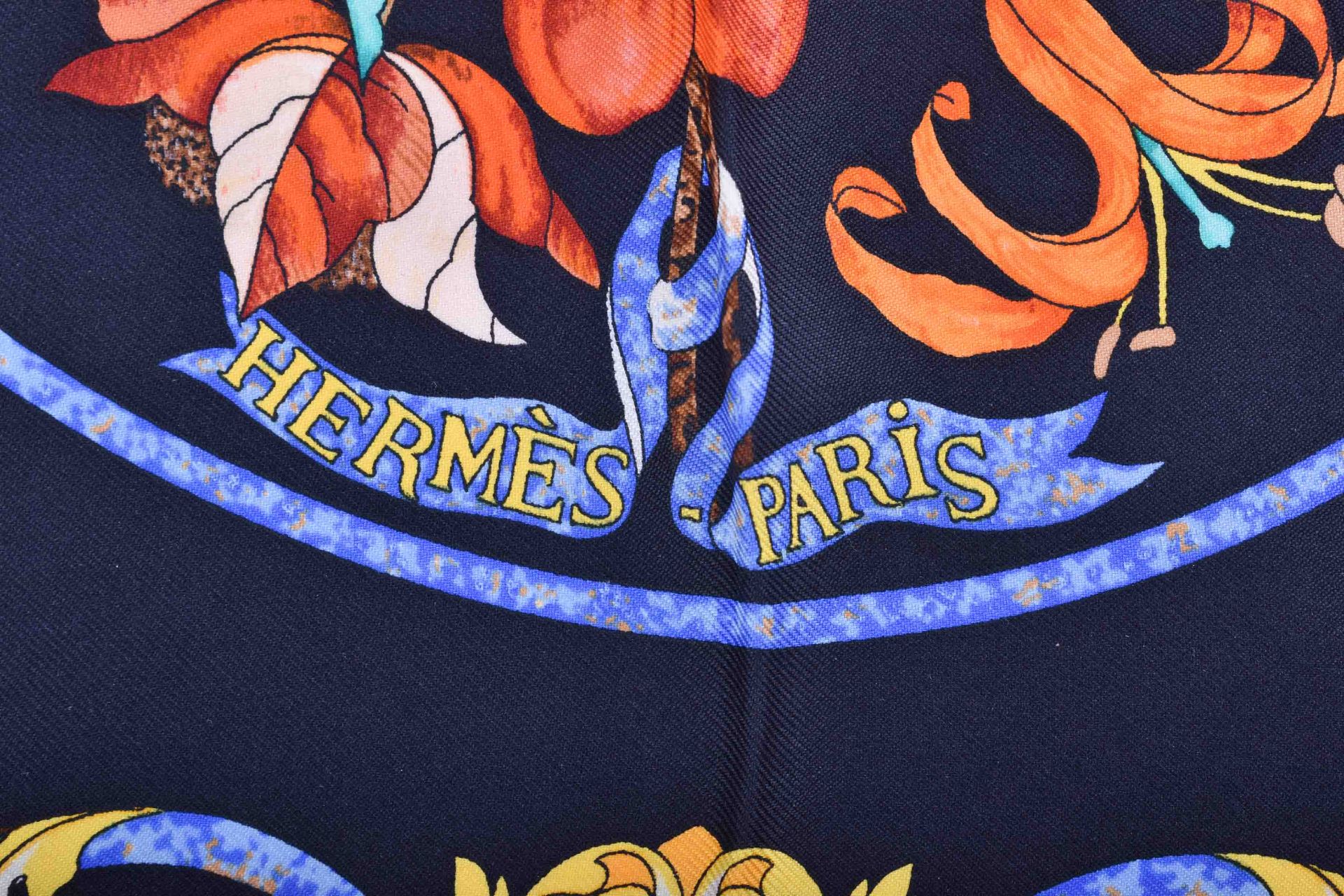  Silk scarf Hermes Paris - Image 5 of 5