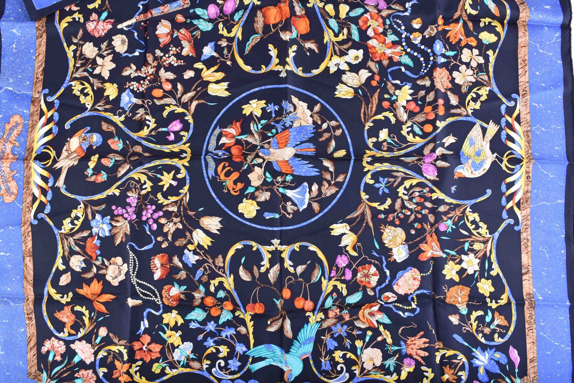  Silk scarf Hermes Paris - Image 3 of 5