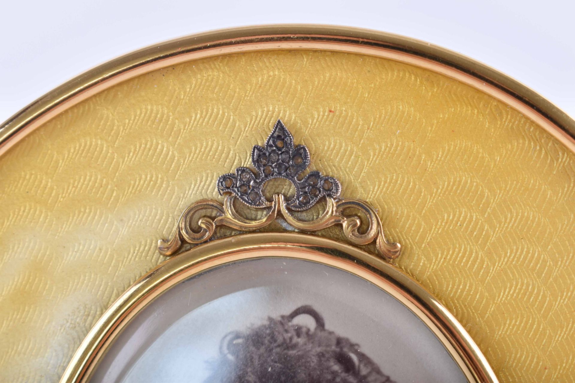  Cloisonne picture frame Russia - Image 3 of 6