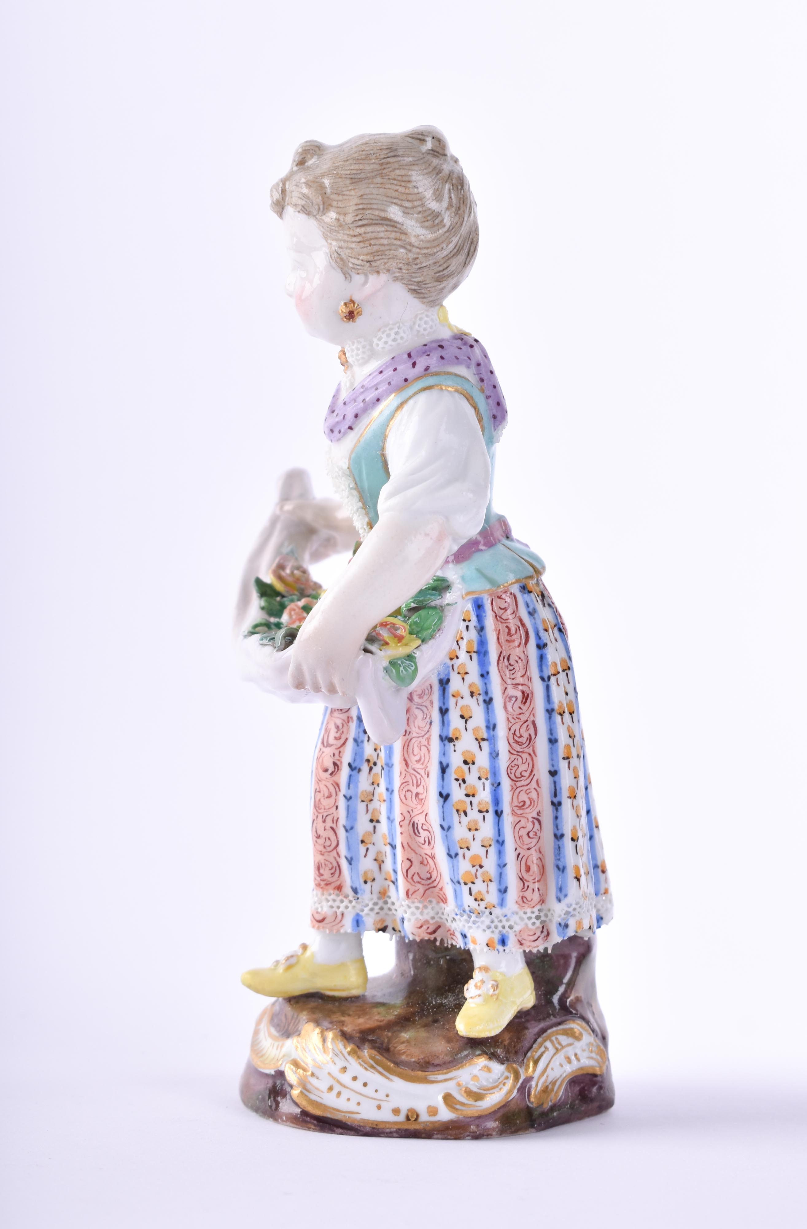  Figure Meissen 19th century - Image 2 of 6