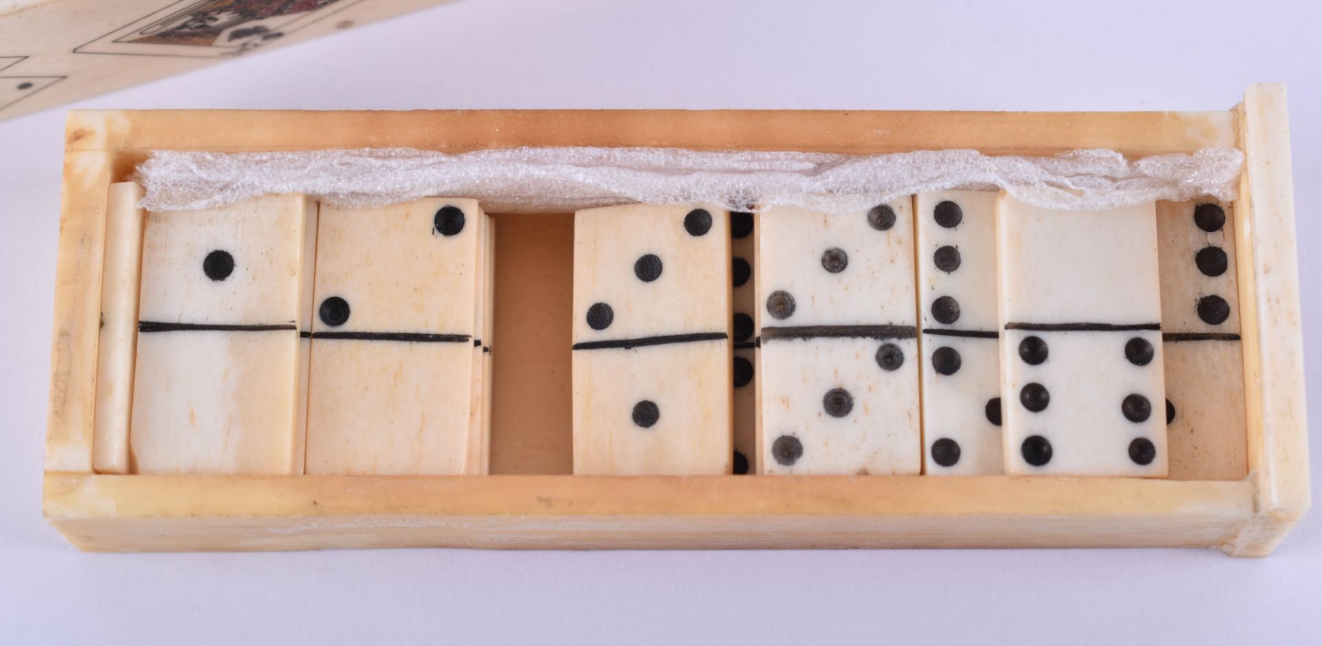  Domino game around 1900 - Image 2 of 6