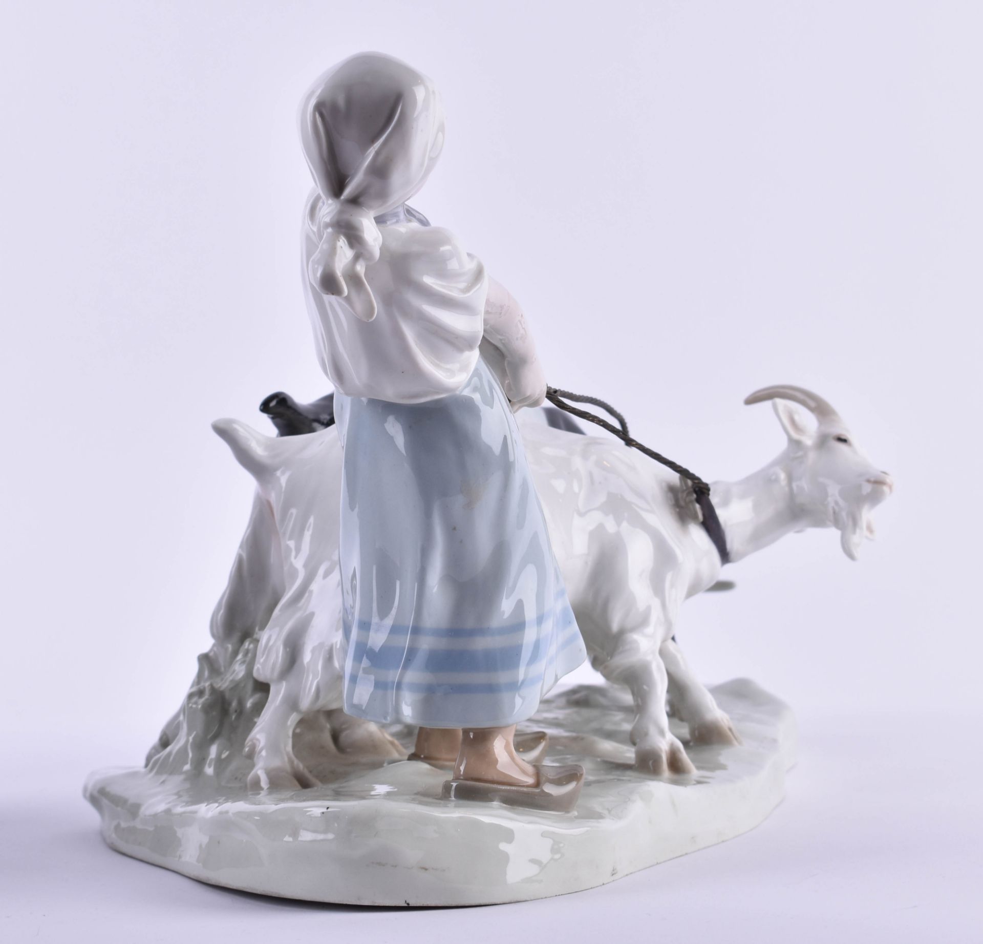  Art Nouveau figure Meissen around 1900 - Image 5 of 6