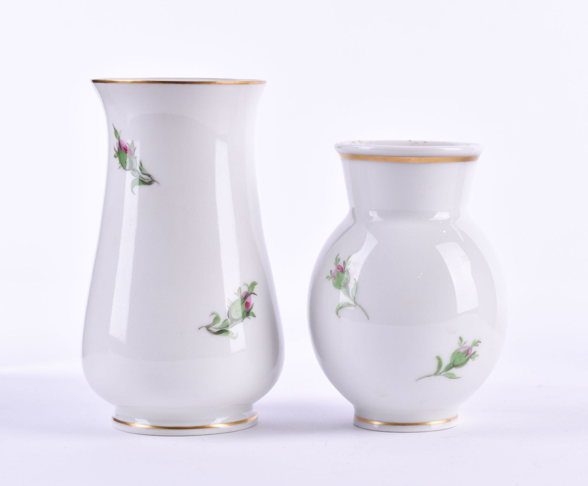  2 vases Meissen - Image 3 of 4