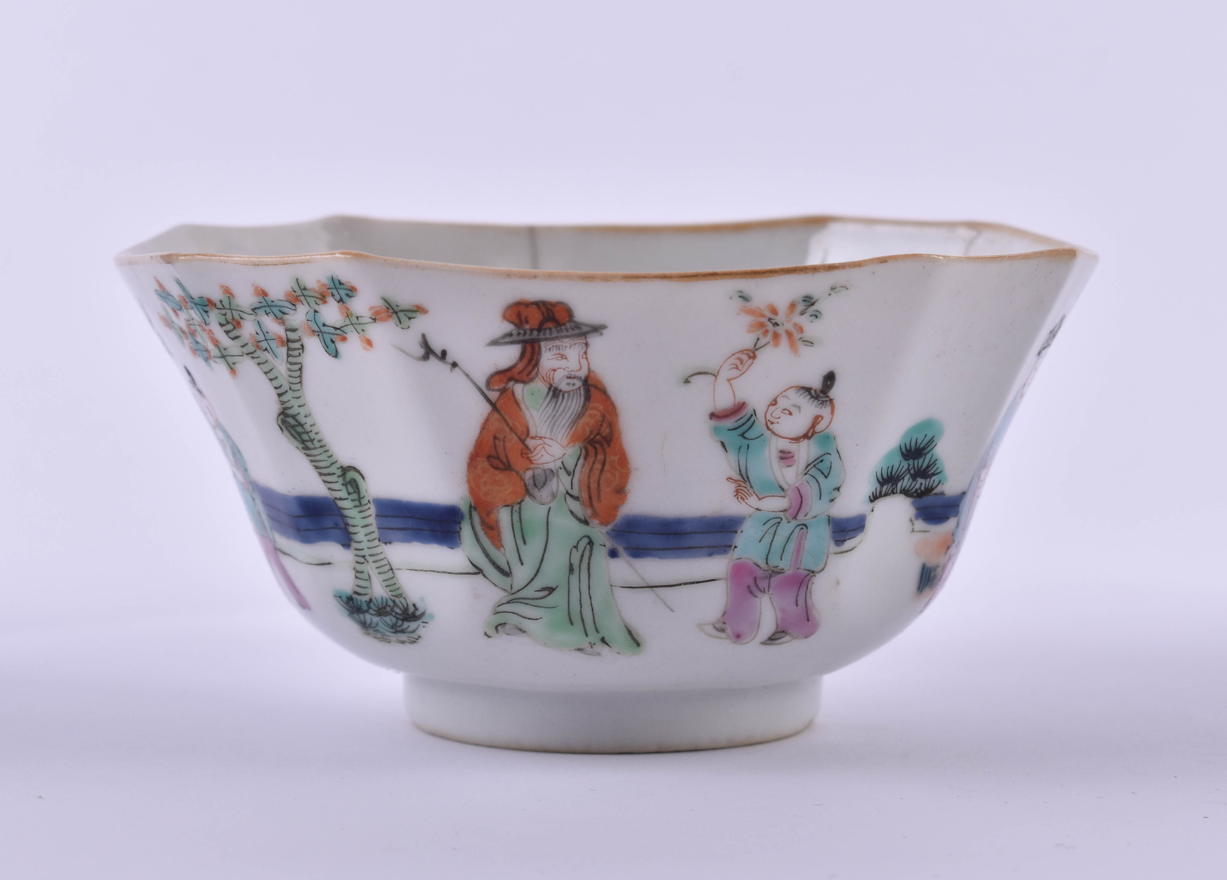  A group of Asian porcelain China Qing dynasty - Image 10 of 12