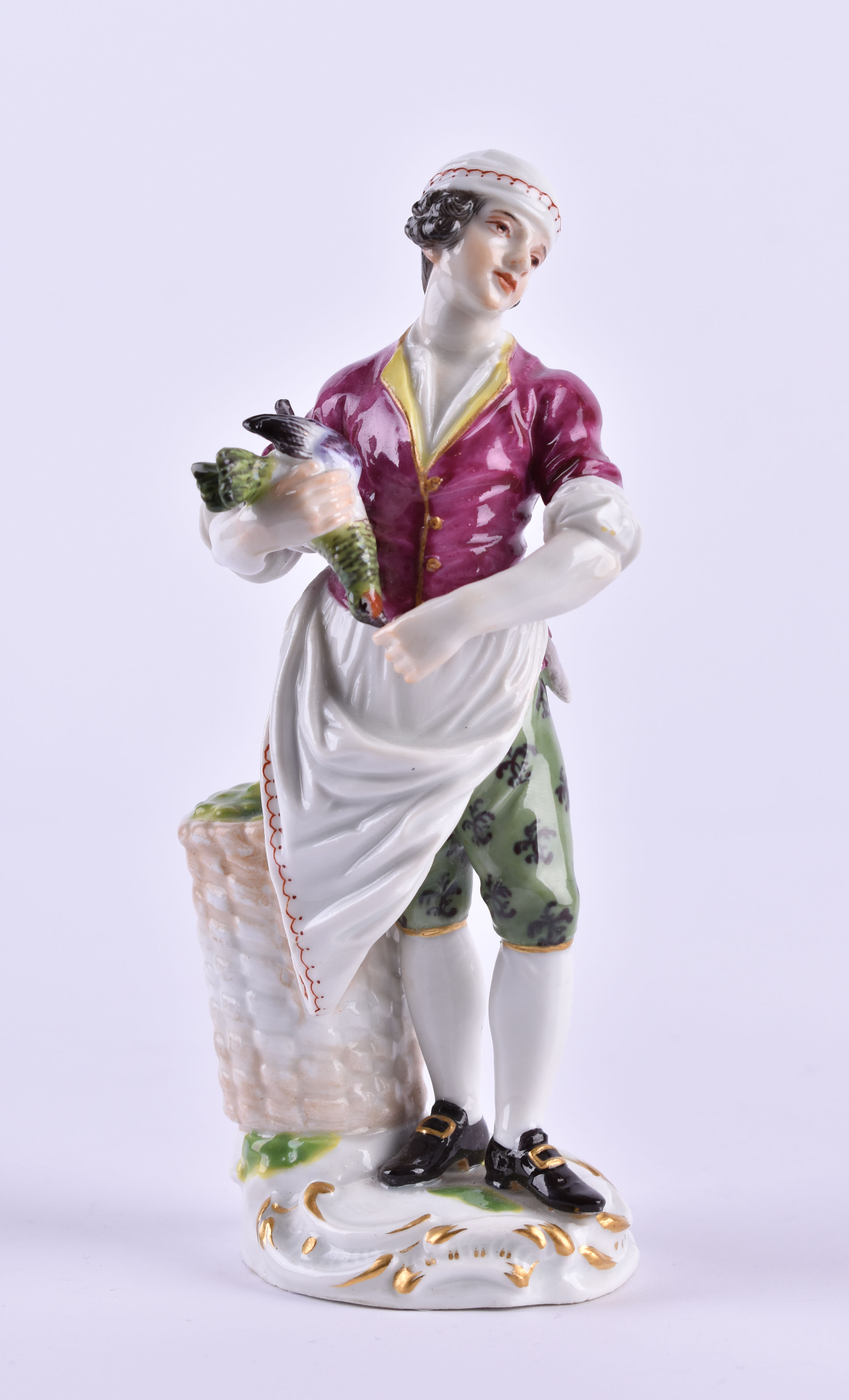  Figure Meissen 19th century - Image 2 of 7