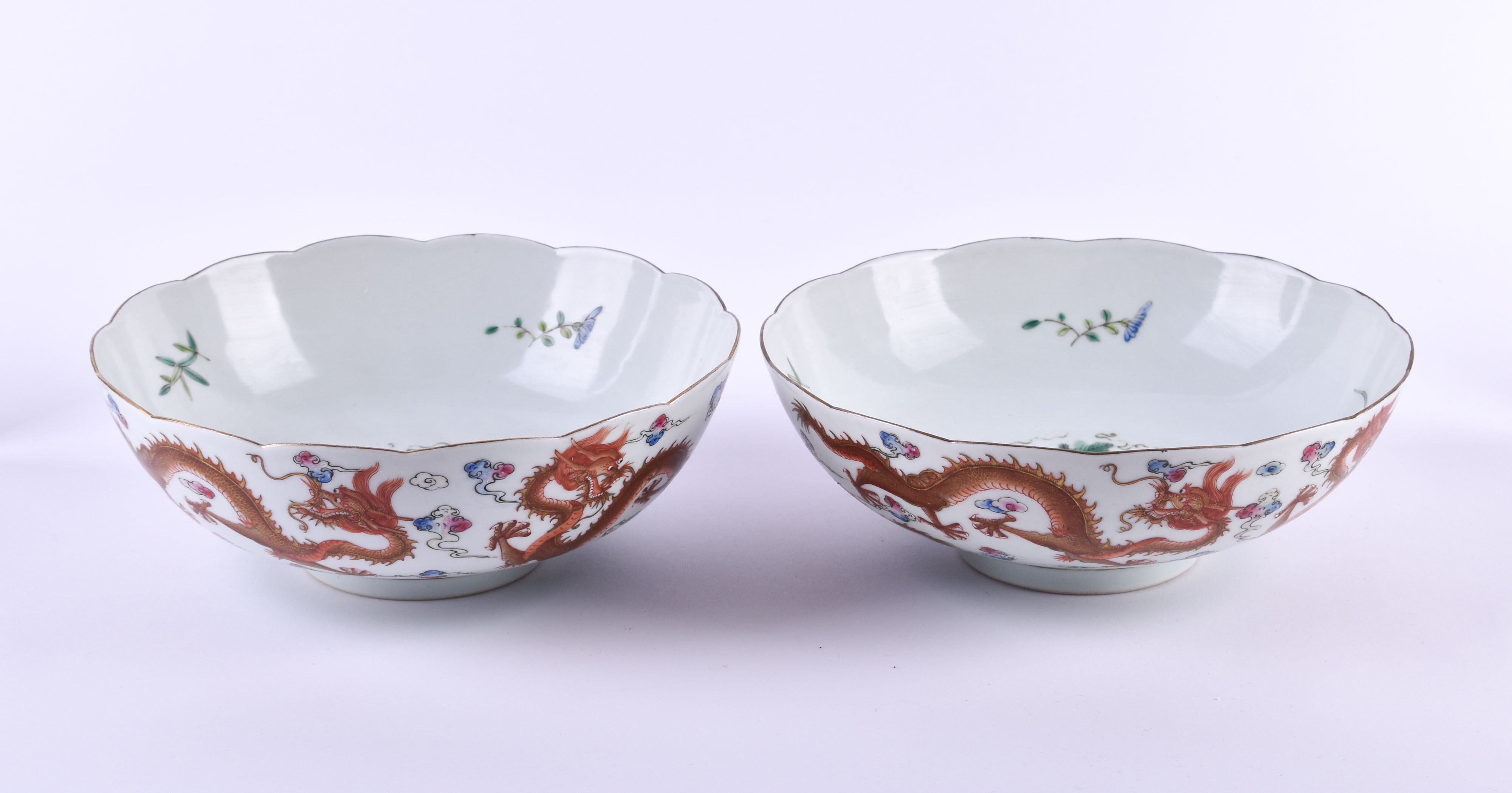  Pair of bowls China Qing dynasty