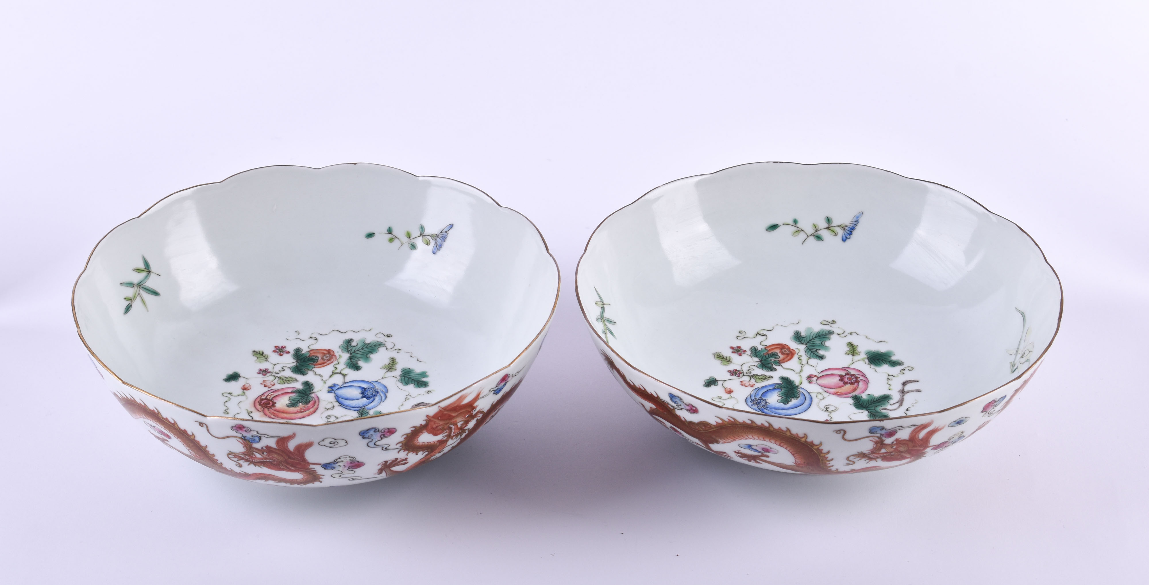  Pair of bowls China Qing dynasty - Image 5 of 12