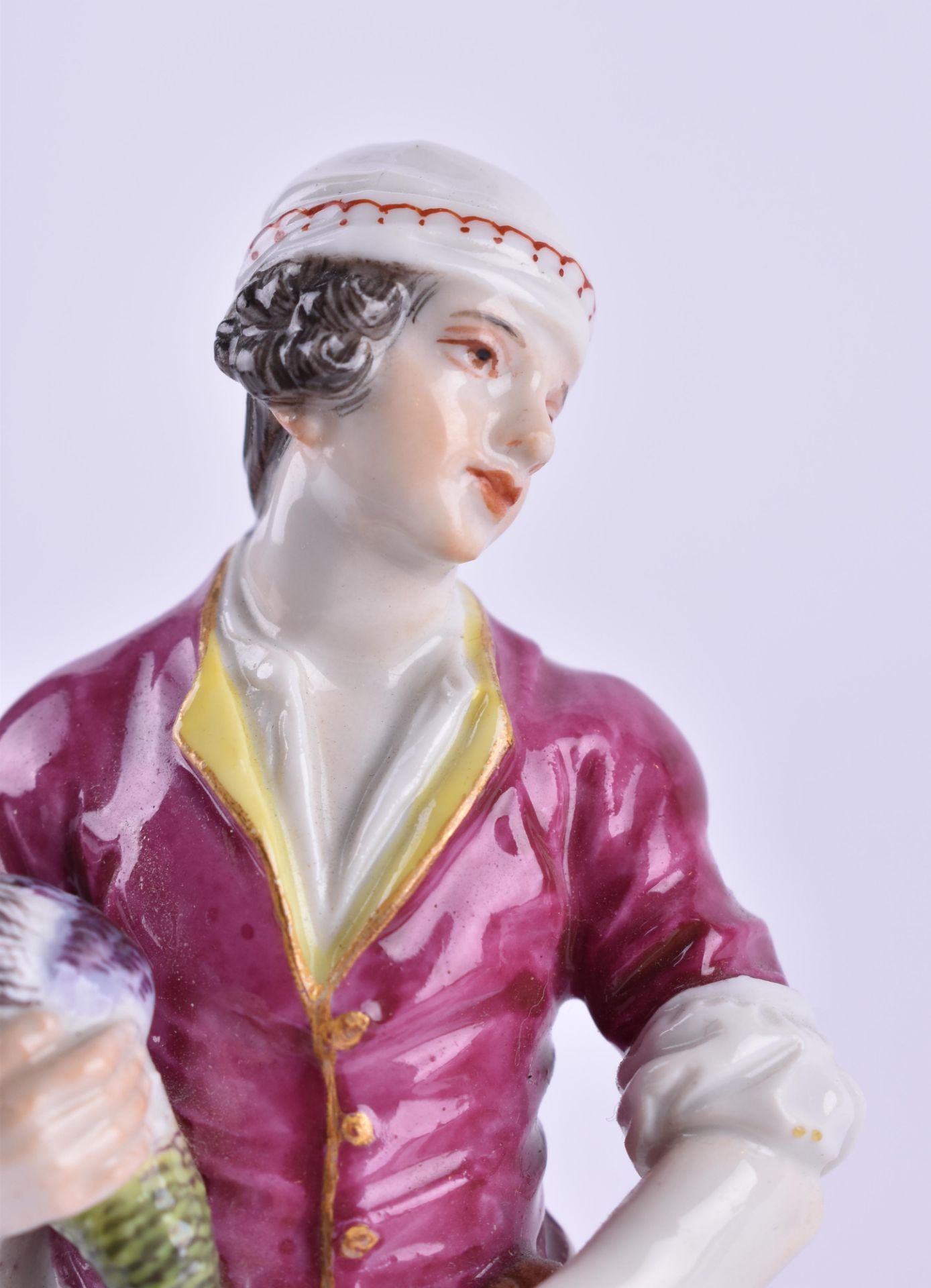  Figure Meissen 19th century - Image 6 of 7