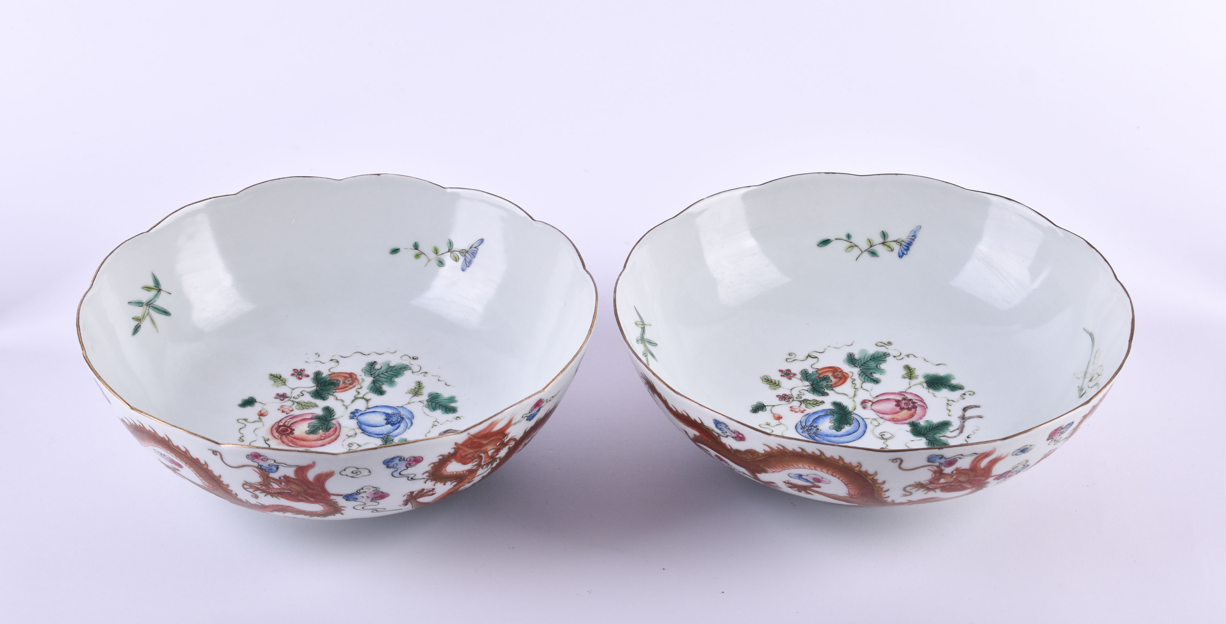  Pair of bowls China Qing dynasty - Image 6 of 12