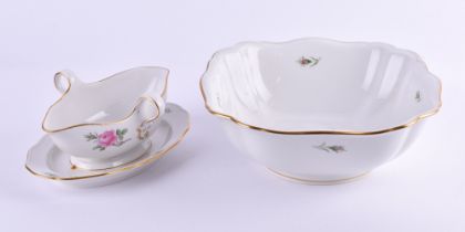  A group of porcelain Meissen