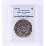 1 Dollar China Kwangtung 1909-11
