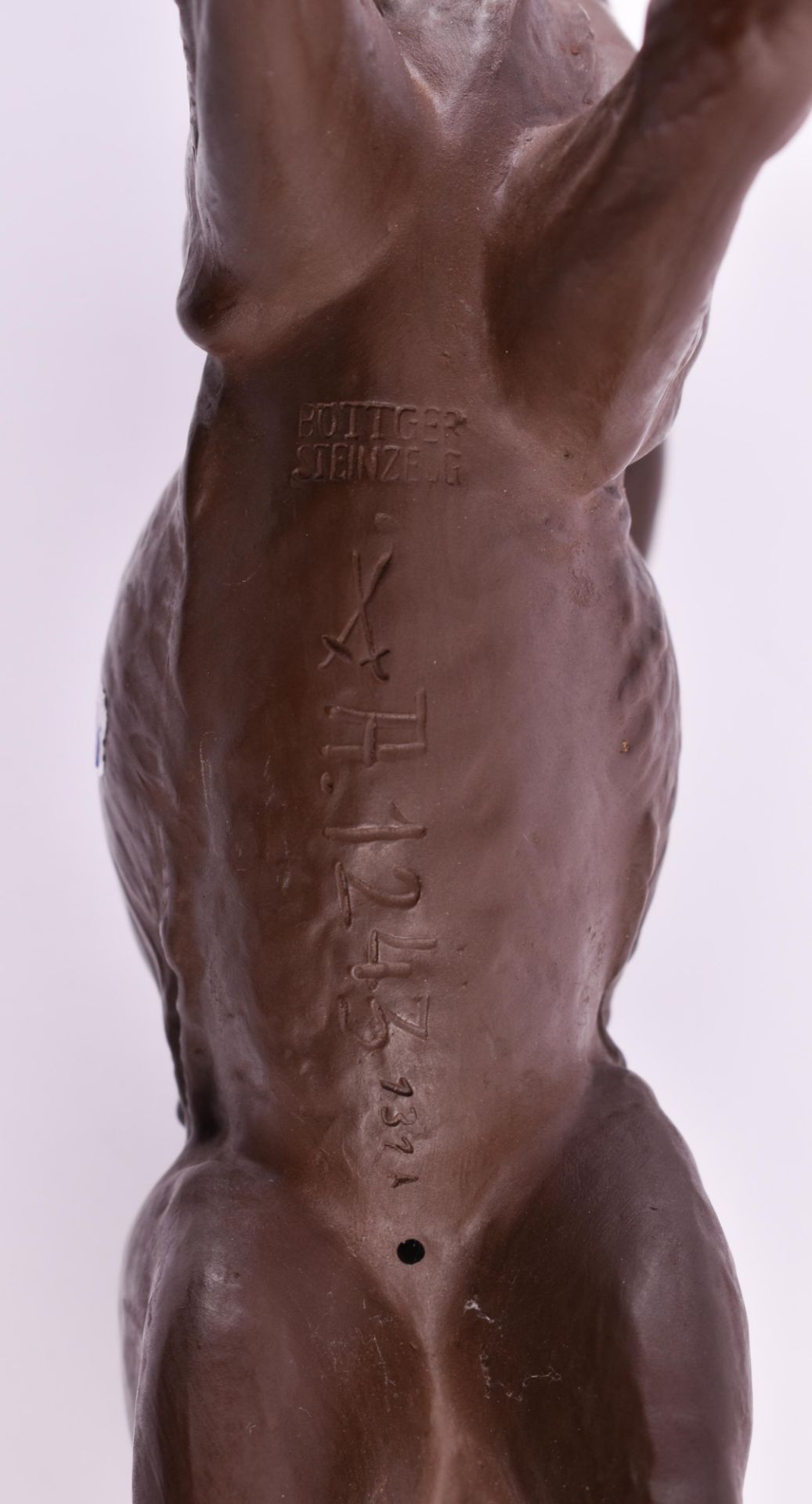 Animal figure Meissen - Image 6 of 6