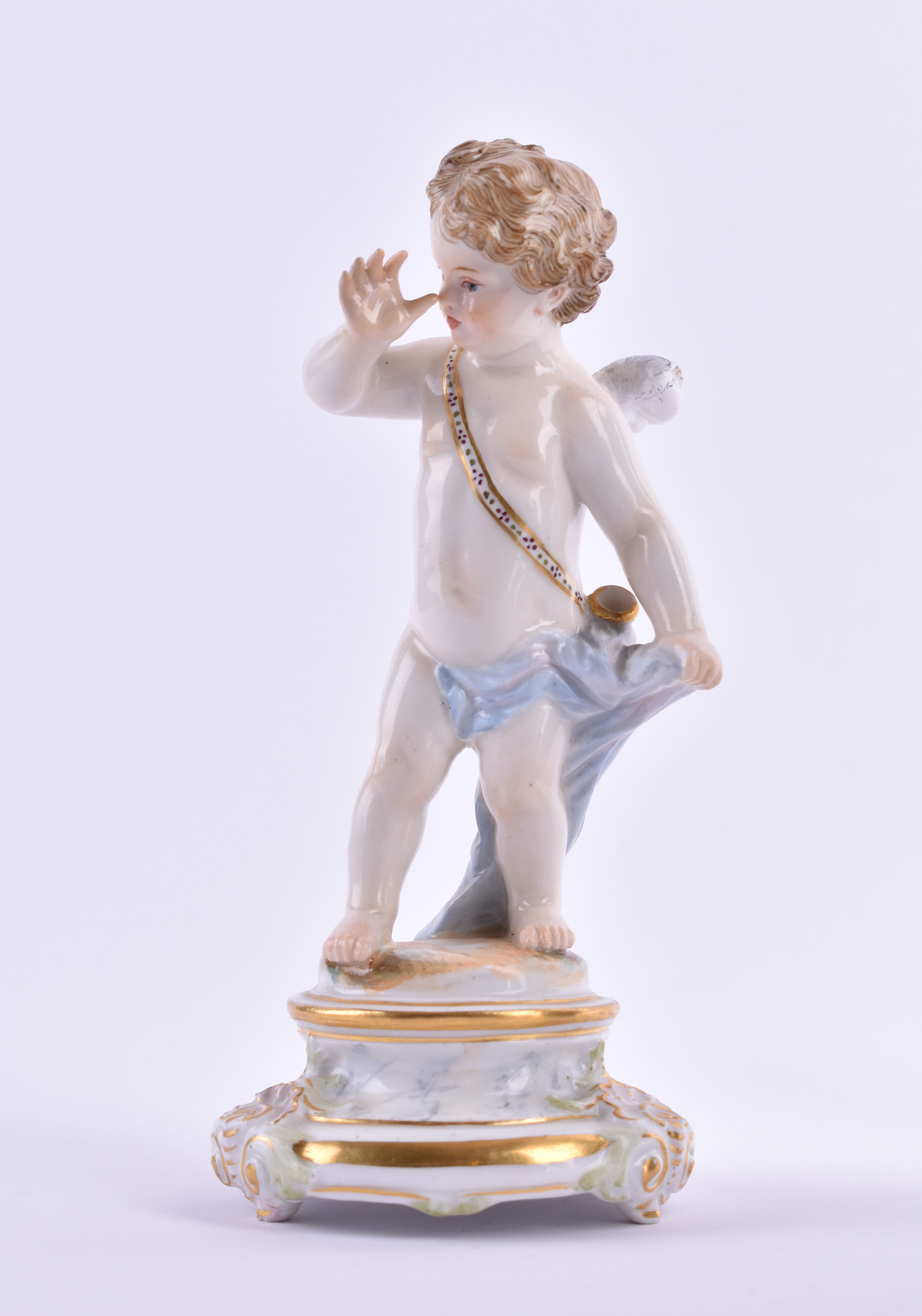  Cupid Meissen 19th century - Image 2 of 7