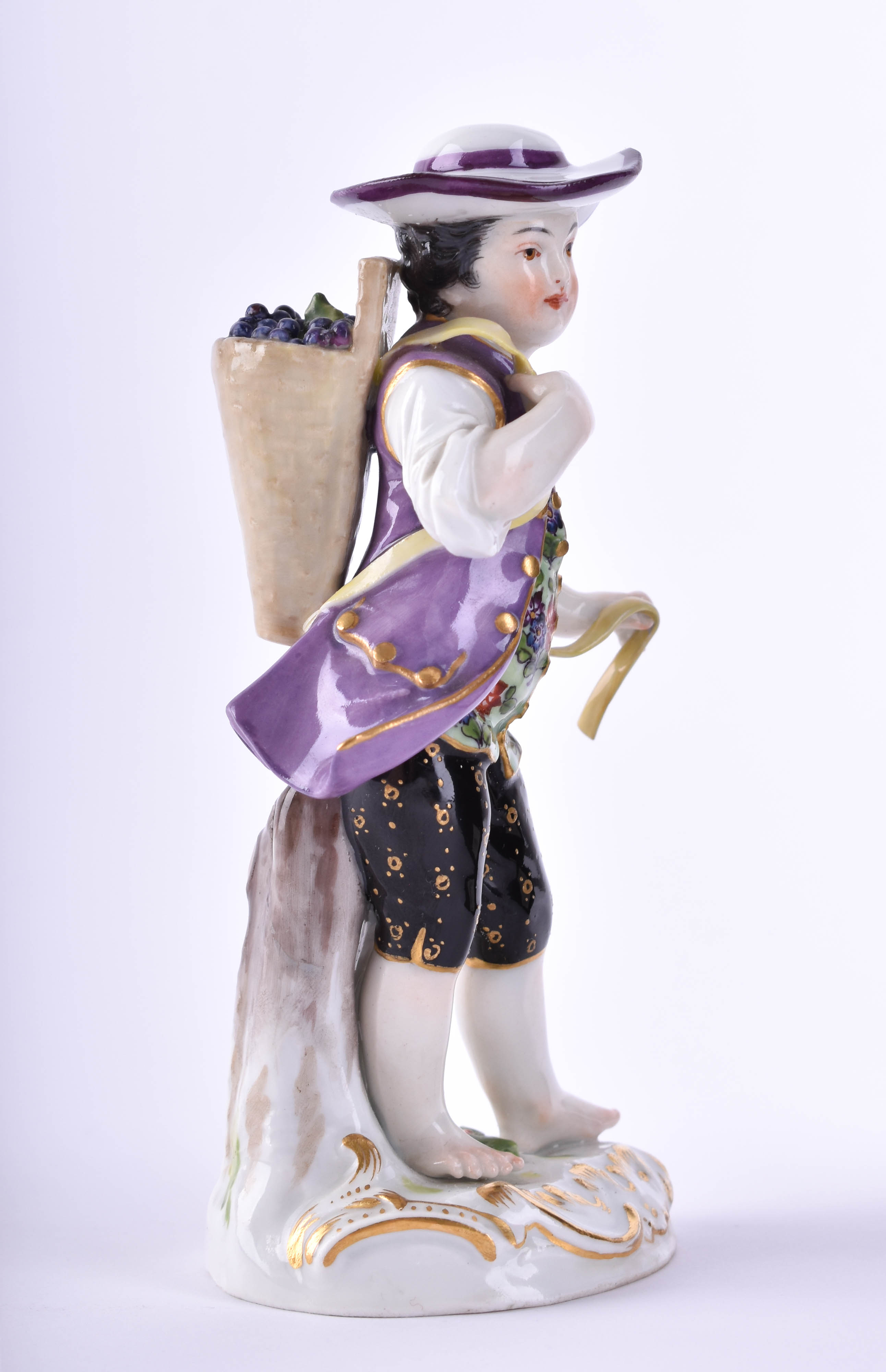  Figure Meissen 19th century - Image 5 of 6