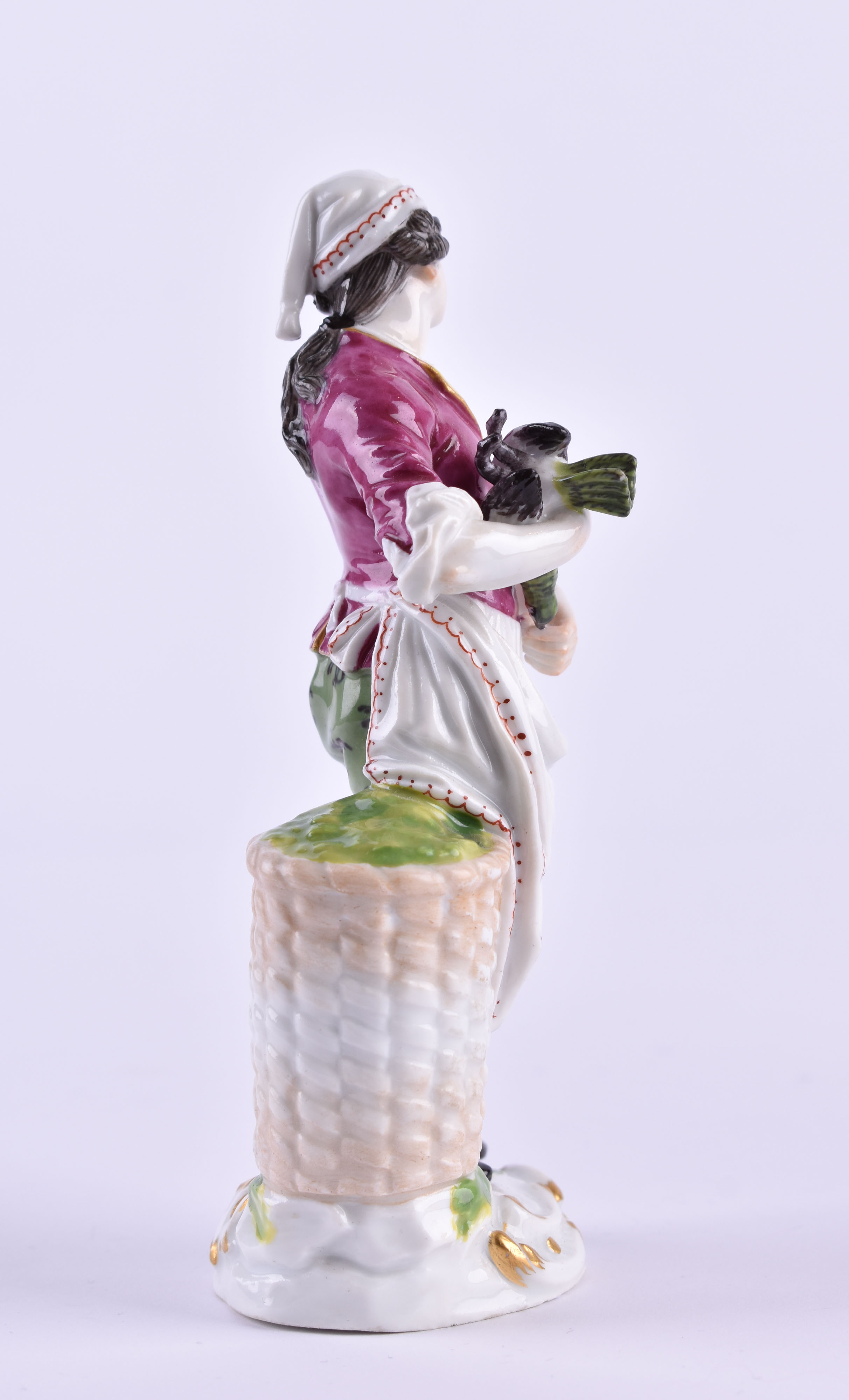  Figure Meissen 19th century - Image 5 of 7