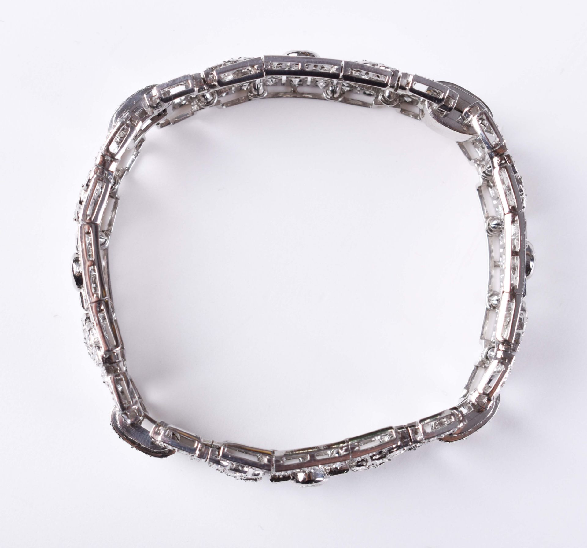  Art Deco diamond bracelet - Image 4 of 8