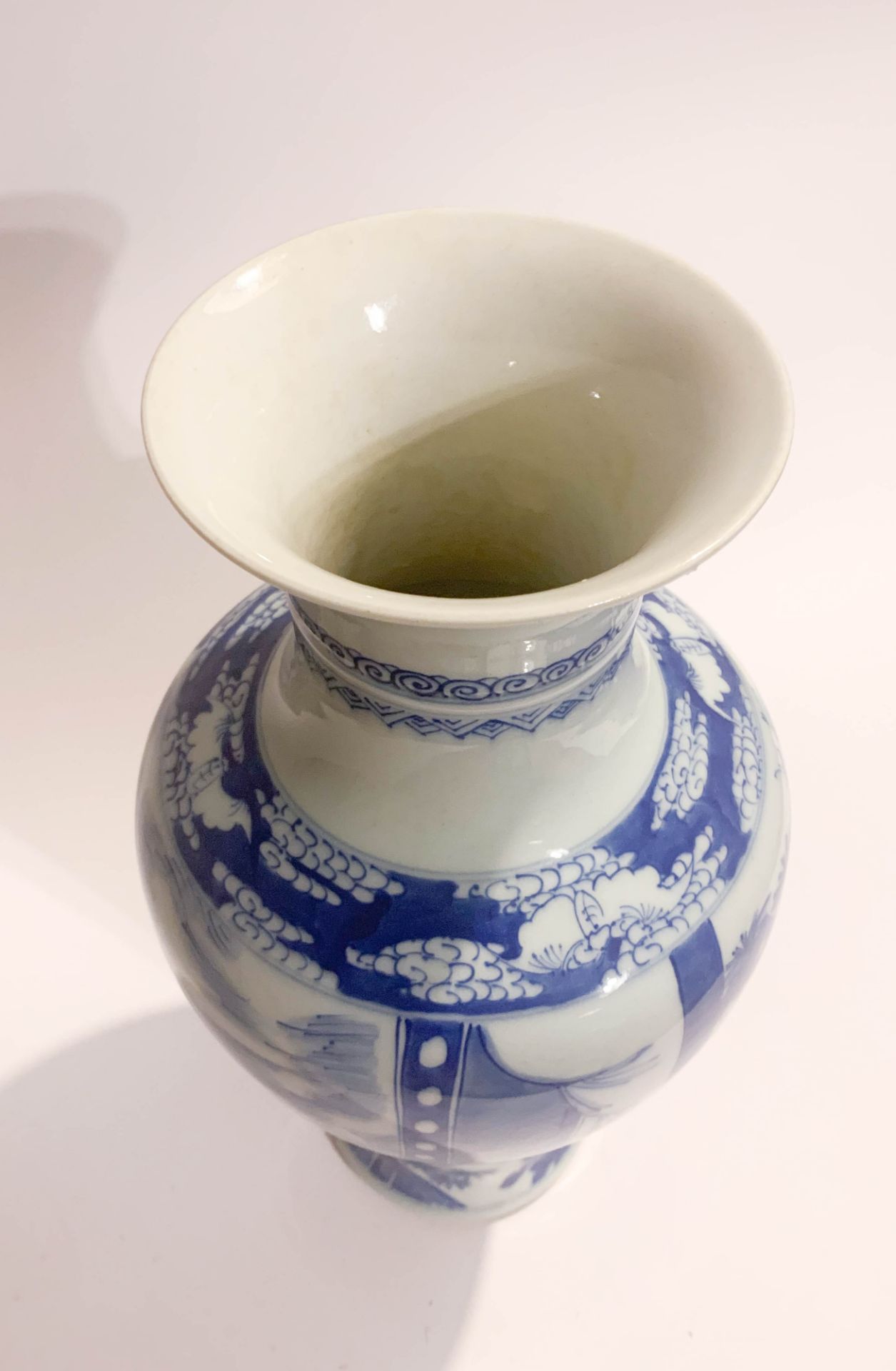  Floor vase China Qing dynasty 19th century - Image 6 of 11