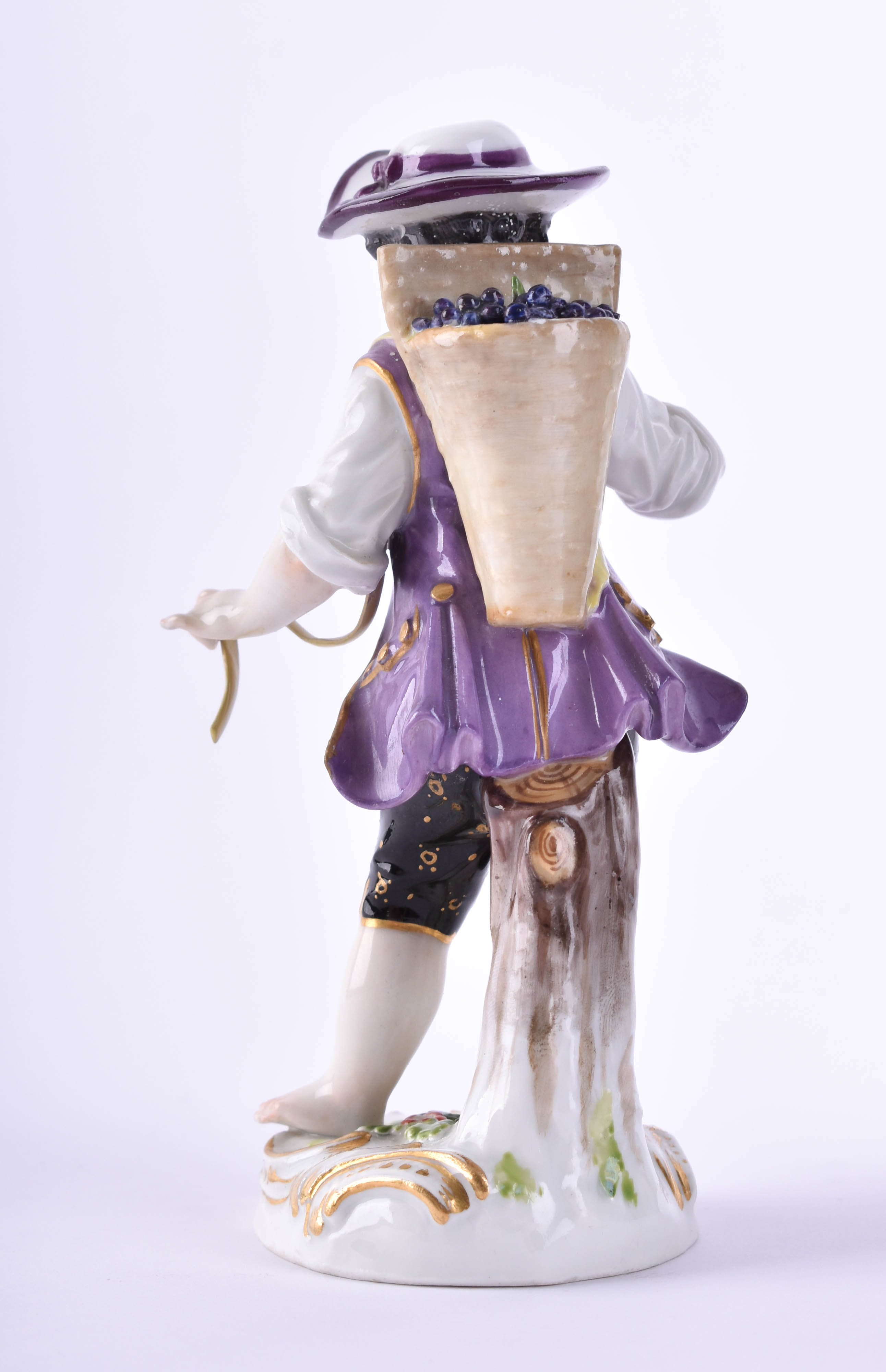  Figure Meissen 19th century - Image 4 of 6