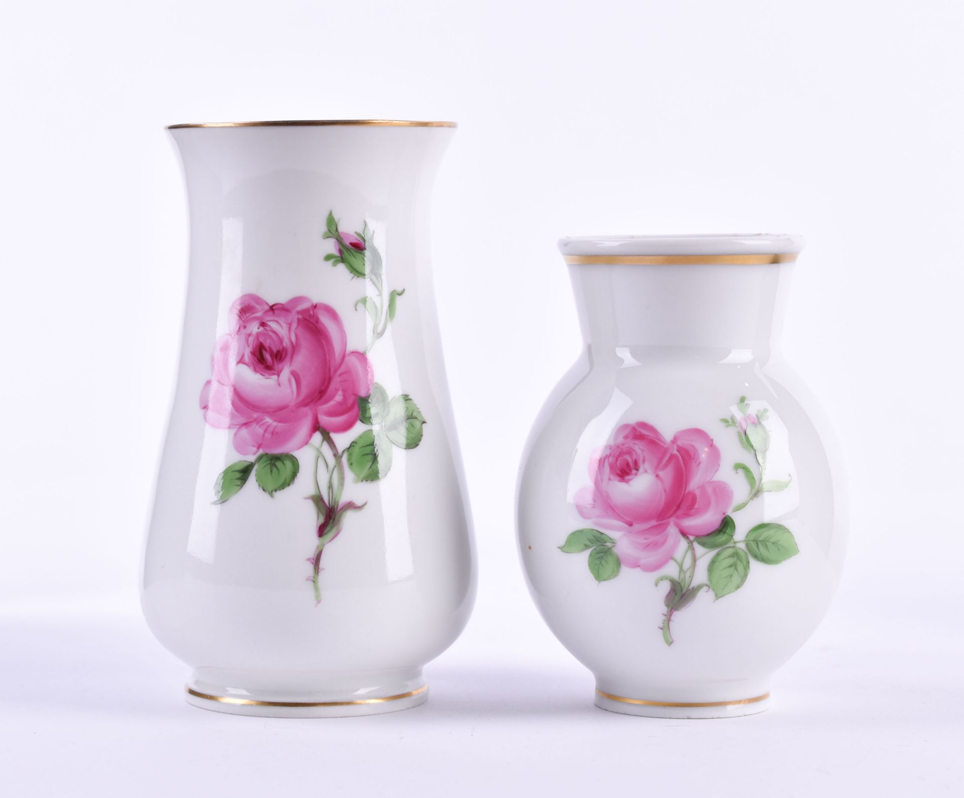  2 vases Meissen - Image 2 of 4