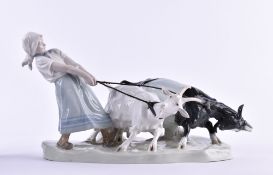 Jugendstilfigur Meissen um 1900 