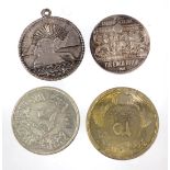 2 Münzen und Medaillen Ägypten 1956/72Silber, dabei 25 Piaster 1956, 20 Piaster 1960