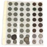 50 Kursmünzen Deutsches Reich 1874/88in versch. Materialien mit alter Adler in Münzs