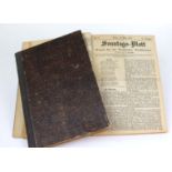 Sonntags-Blatt 1874Organ für Freidenker Deutschlands, hrsg. von Dr. Aug. Specht, 3. J