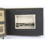 Photo-Album Drittes Reich 1937/38gefüllt mit 48 verschieden kleinformatigen SW Photos