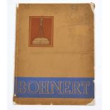 Bohnert MusterbuchBeleuchtungskörper und Lampen, Musterbuch der Fa. C. & W. Bohnert,