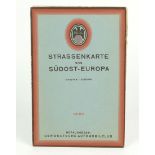 Strassenkarte von Südost-EuropaNord, Hrsg. Der Deutsche Automobilclub, Massab 1:20000